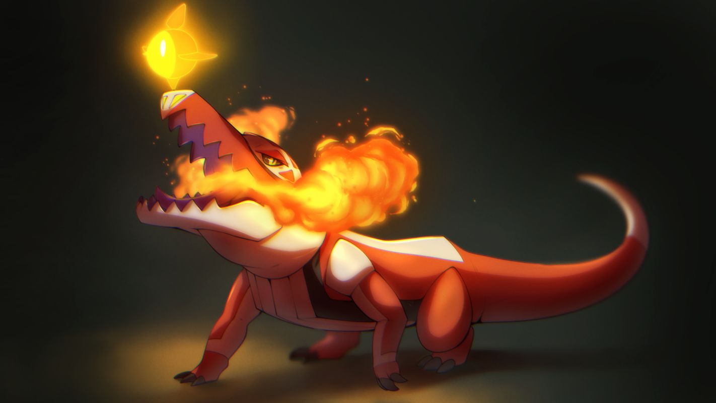 1422x800 Skeledirge Wallpaper