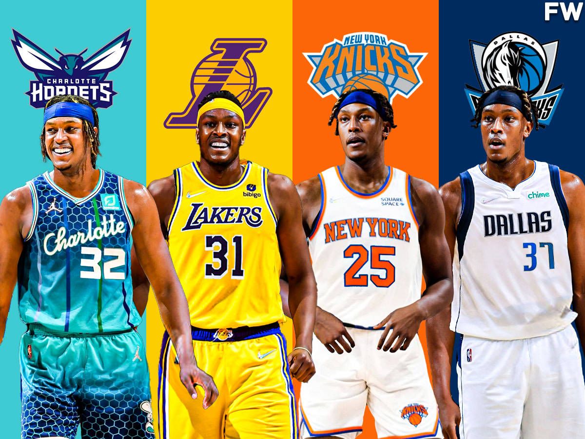 1200x900 Download Myles Turner NBA Trade Collage Wallpaper