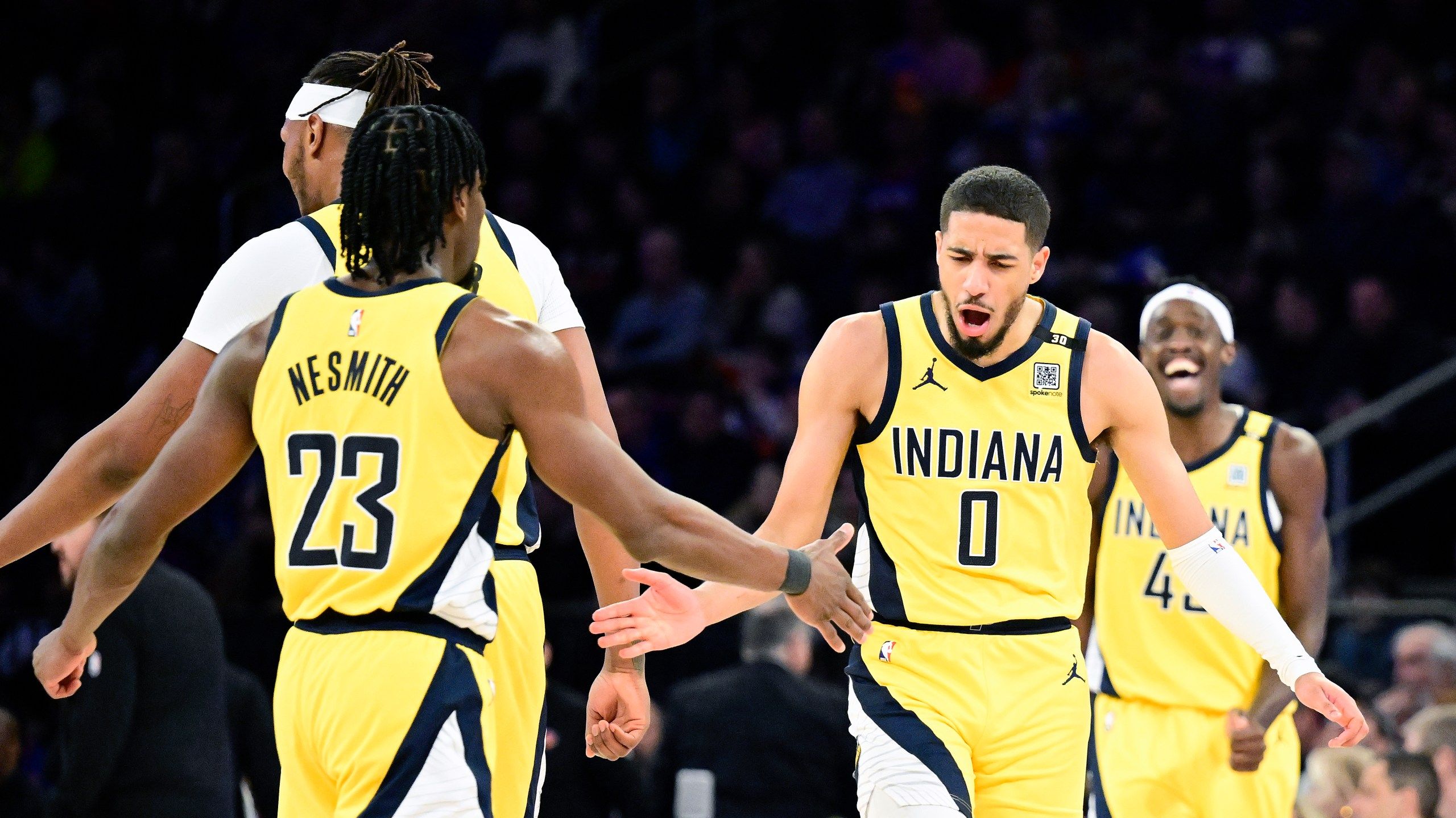 2560x1440 Myles Turner, Tyrese Haliburton Power The Pacers To A 125 111 Win Over The Knicks
