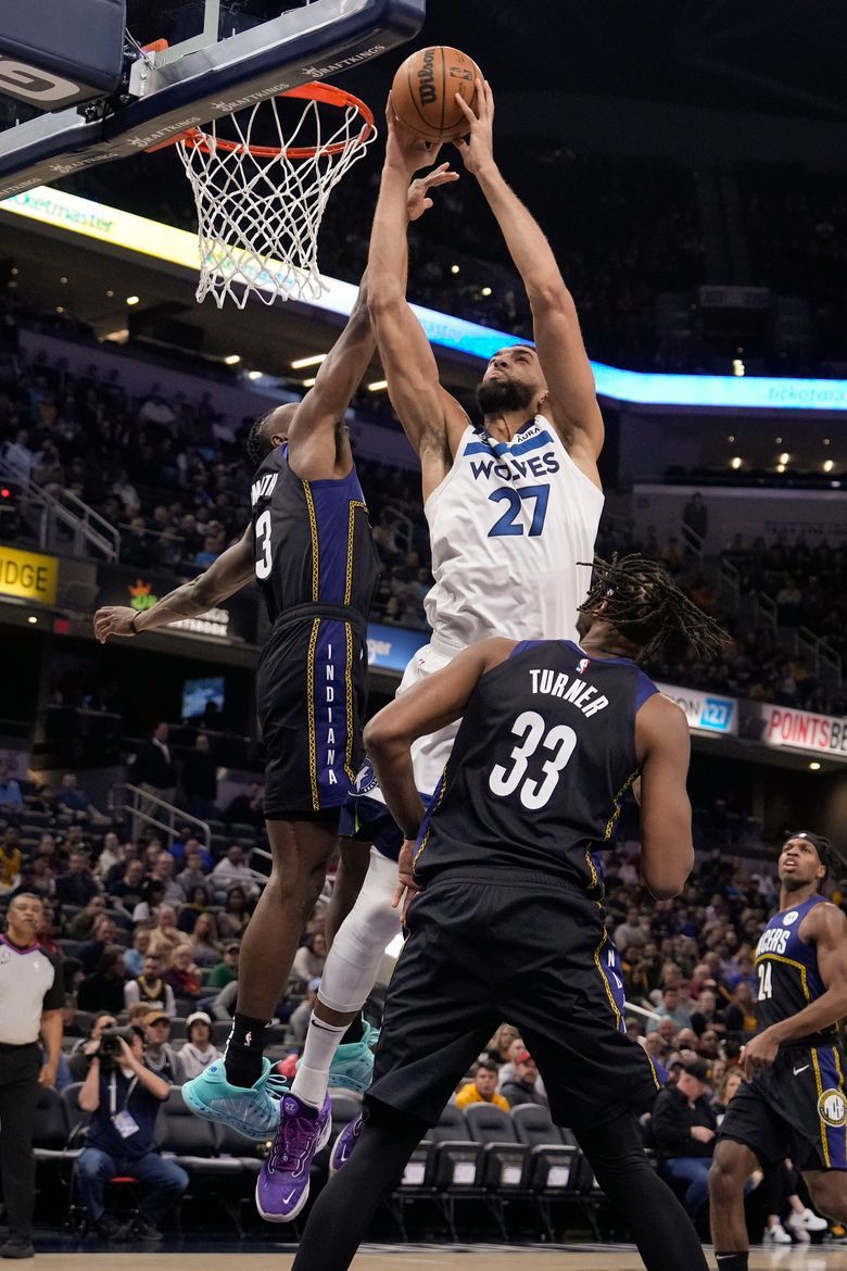 780x1170 Towns powers Timberwolves past Pacers for 5th straight win. The Seattle Times
