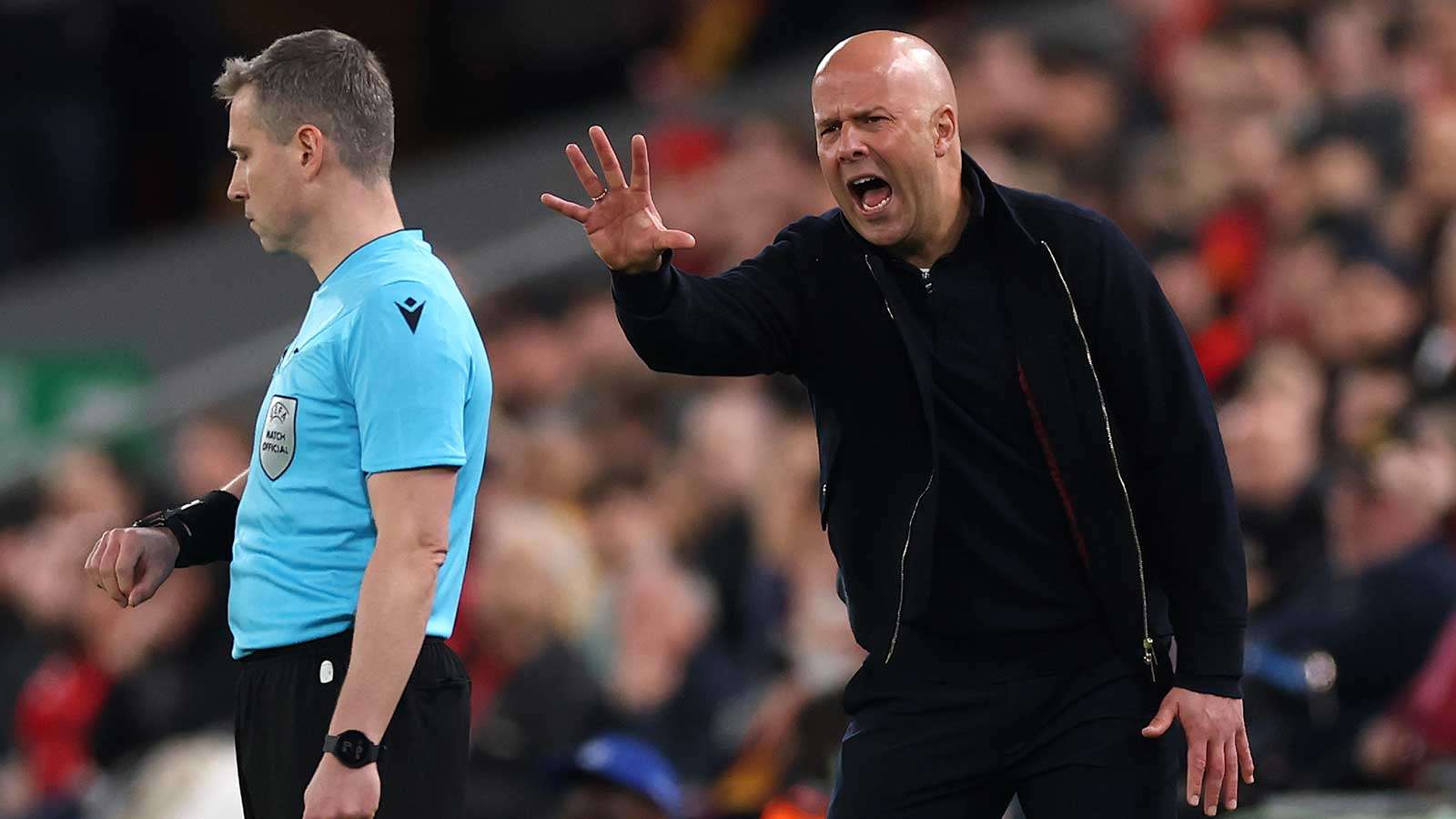 1600x900 At some point, enough is enough! Liverpool manager Arne Slot is outraged by the behaviour of the Galatasaray players. Goal.com US