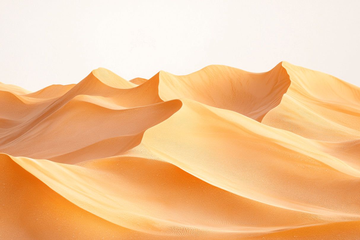 1214x809 Desert Mural Wallpaper. Golden Sand Dunes Landscape