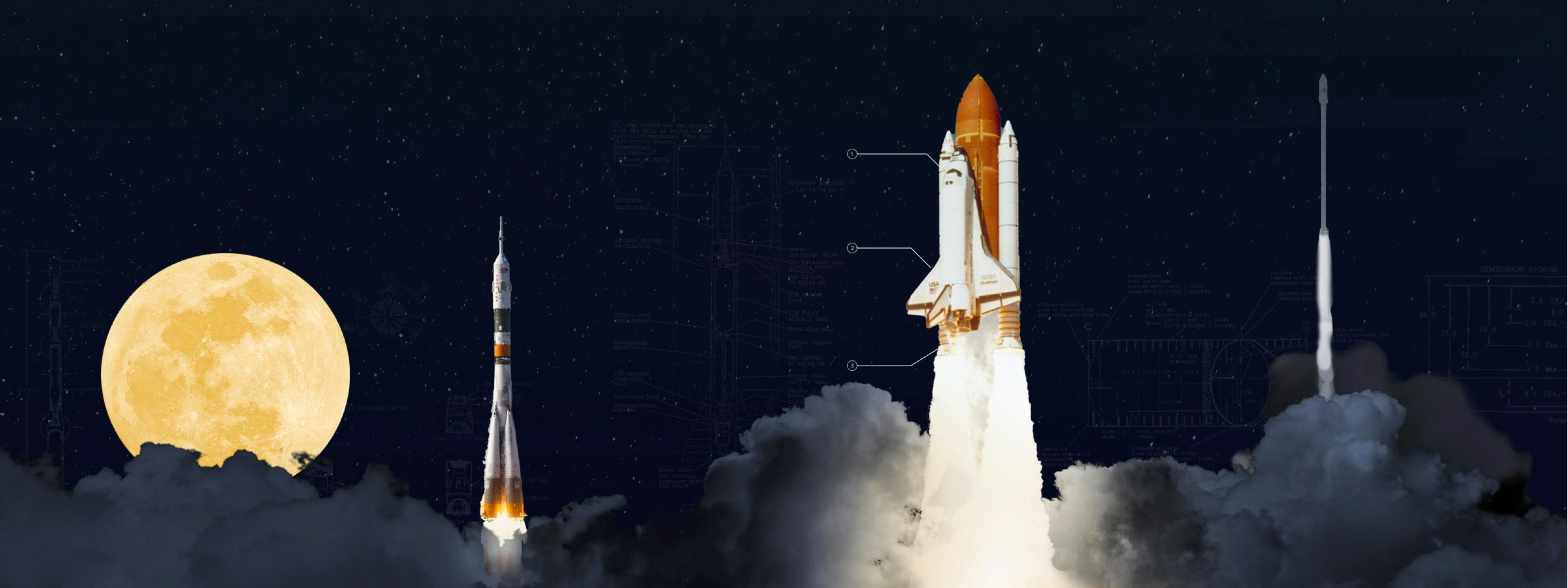 4800x1800 The Rebirth of Rocketry