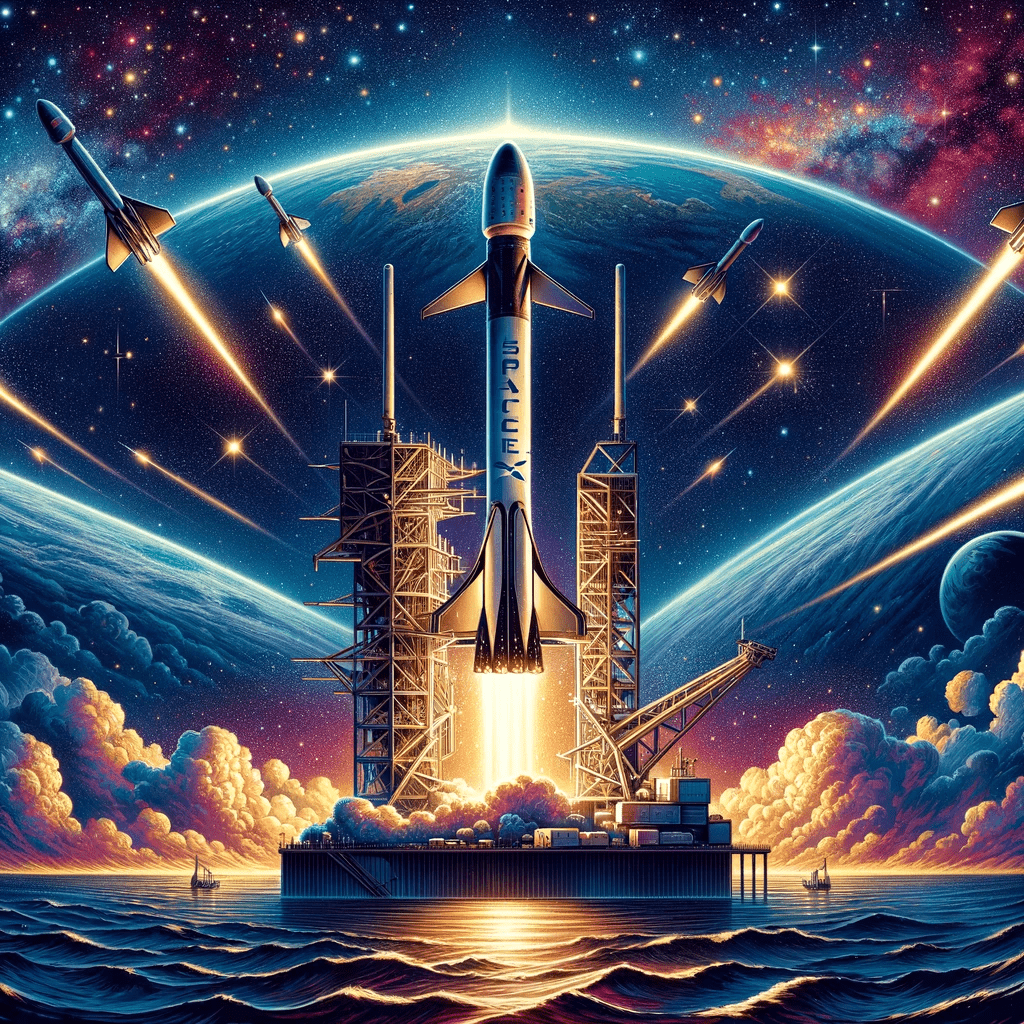 1024x1024 Propelling the Future: Pioneering Reusable Rocketry with Insights from SpaceX.