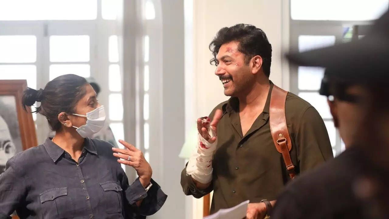 1280x720 Ravi Mohan's birthday: Sudha Kongara calls 'Parasakthi' star a 'beautiful gentleman, shares BTS pics. Tamil Movie News Times of India