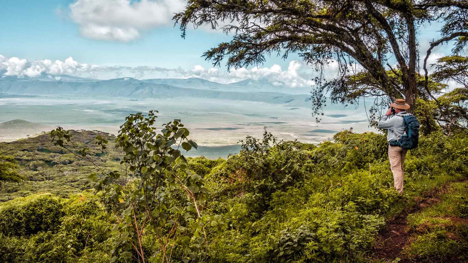 1920x1080 Ngorongoro to the Ngorongoro crater in Tanzania