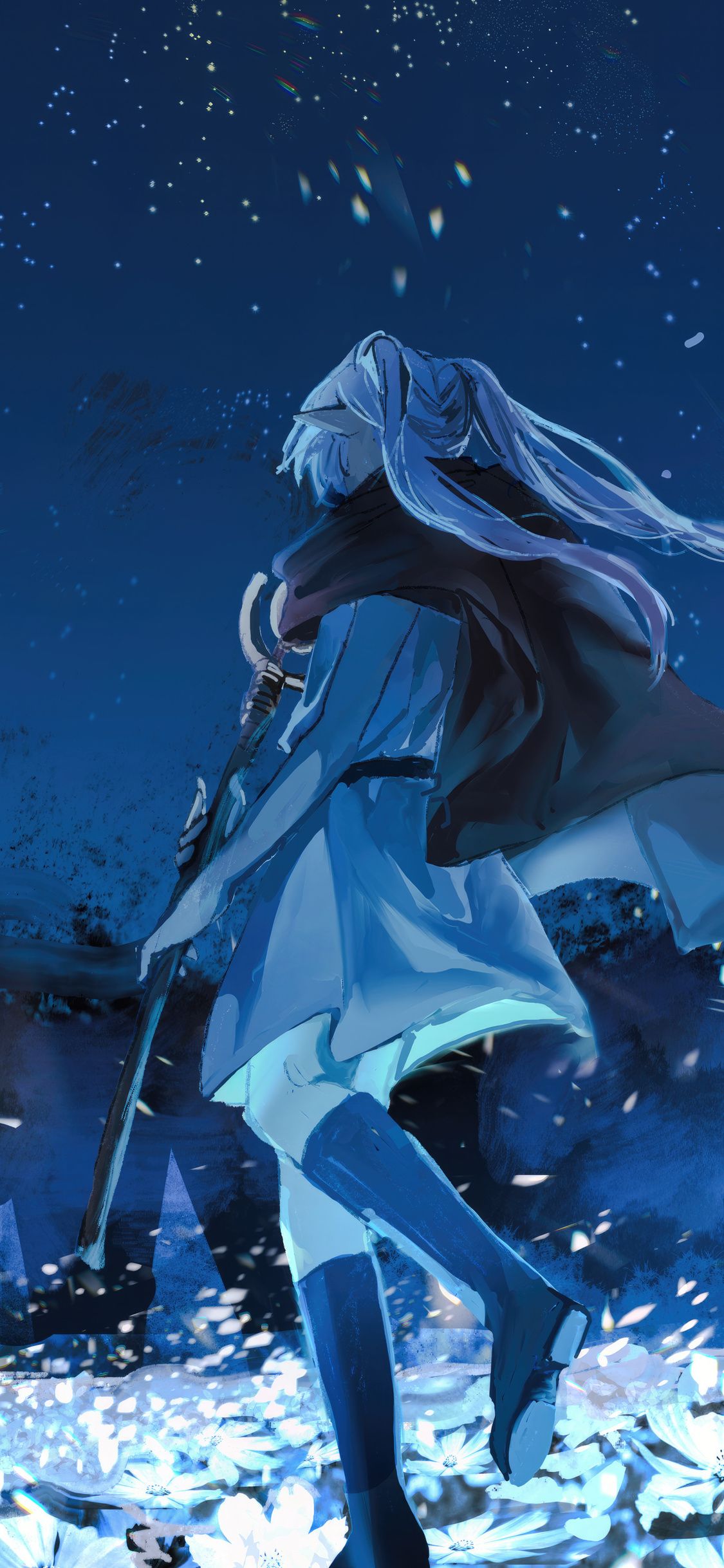 1125x2436 Frieren Beyond Journeys End Manga 5k iPhone XS, iPhone iPhone X , HD 4k Wallpaper, Image, Background, Photos and Picture