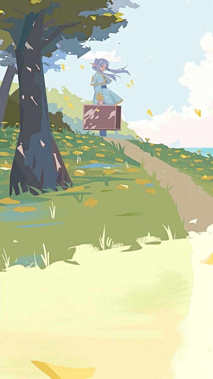736x1308 ✧Frieren wallpaper✧