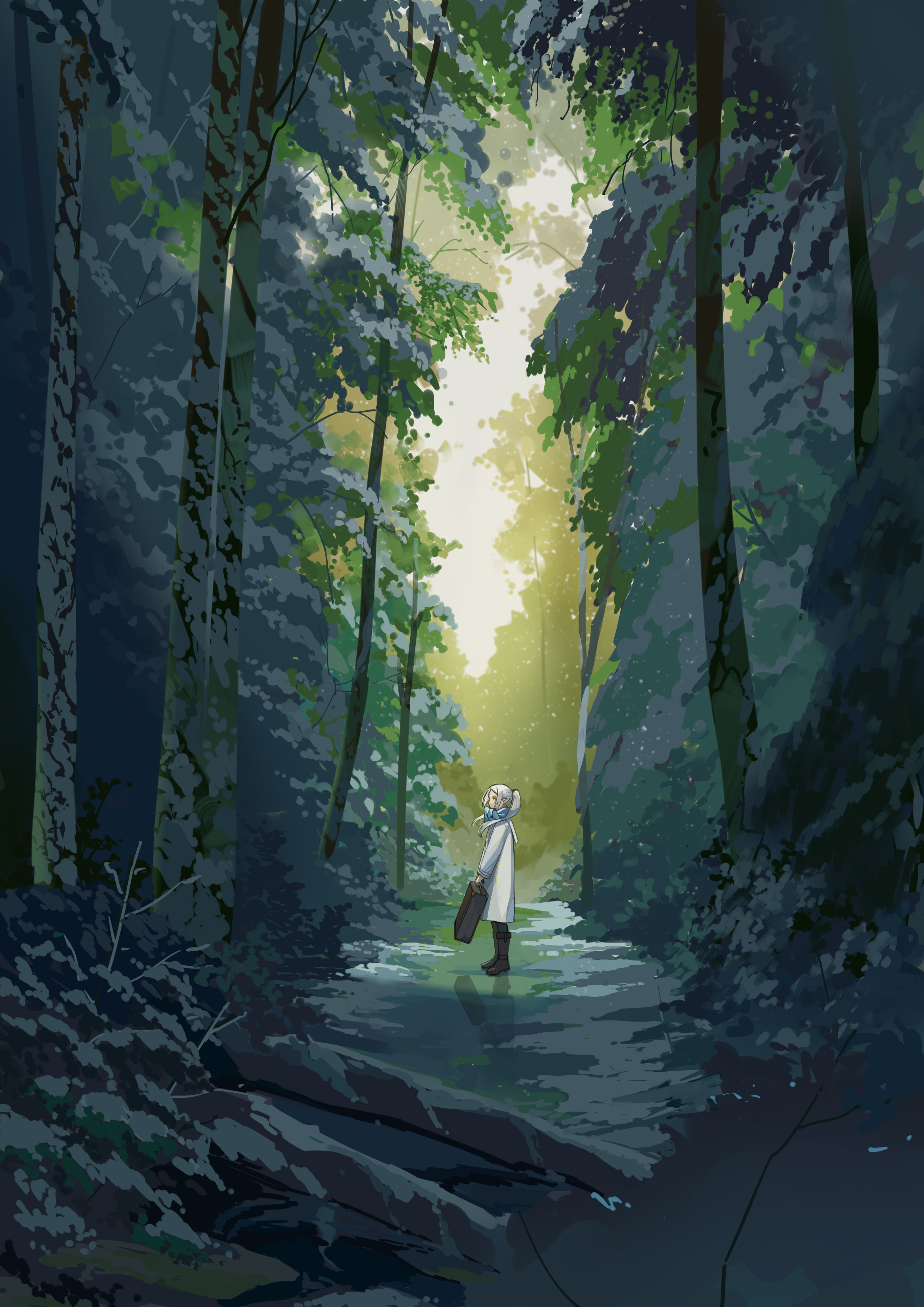 2894x4093 Frieren no Frieren Wallpaper by Guazijun Anime Image Board