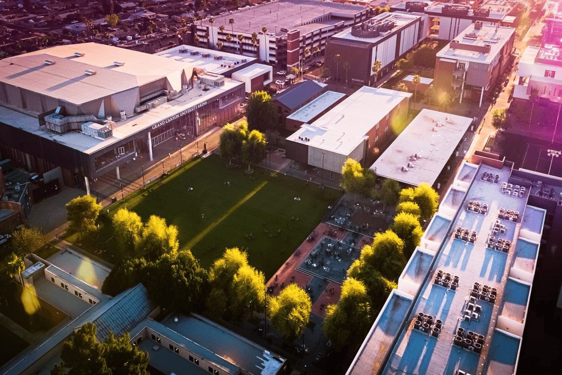 1140x760 About GCU. Our History. Grand Canyon University