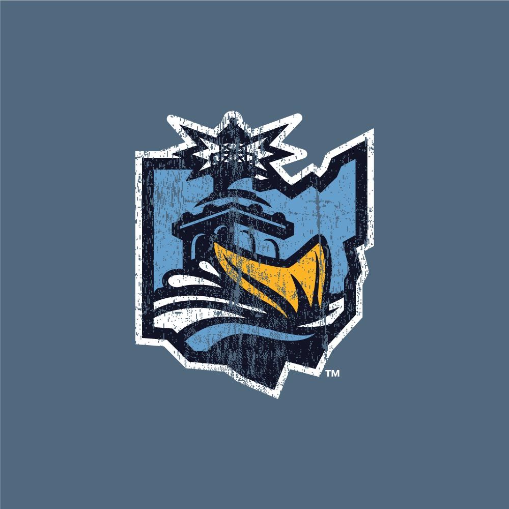 1000x1000 Camiseta Toledo Walleye de manga larga Water Comfort Wash