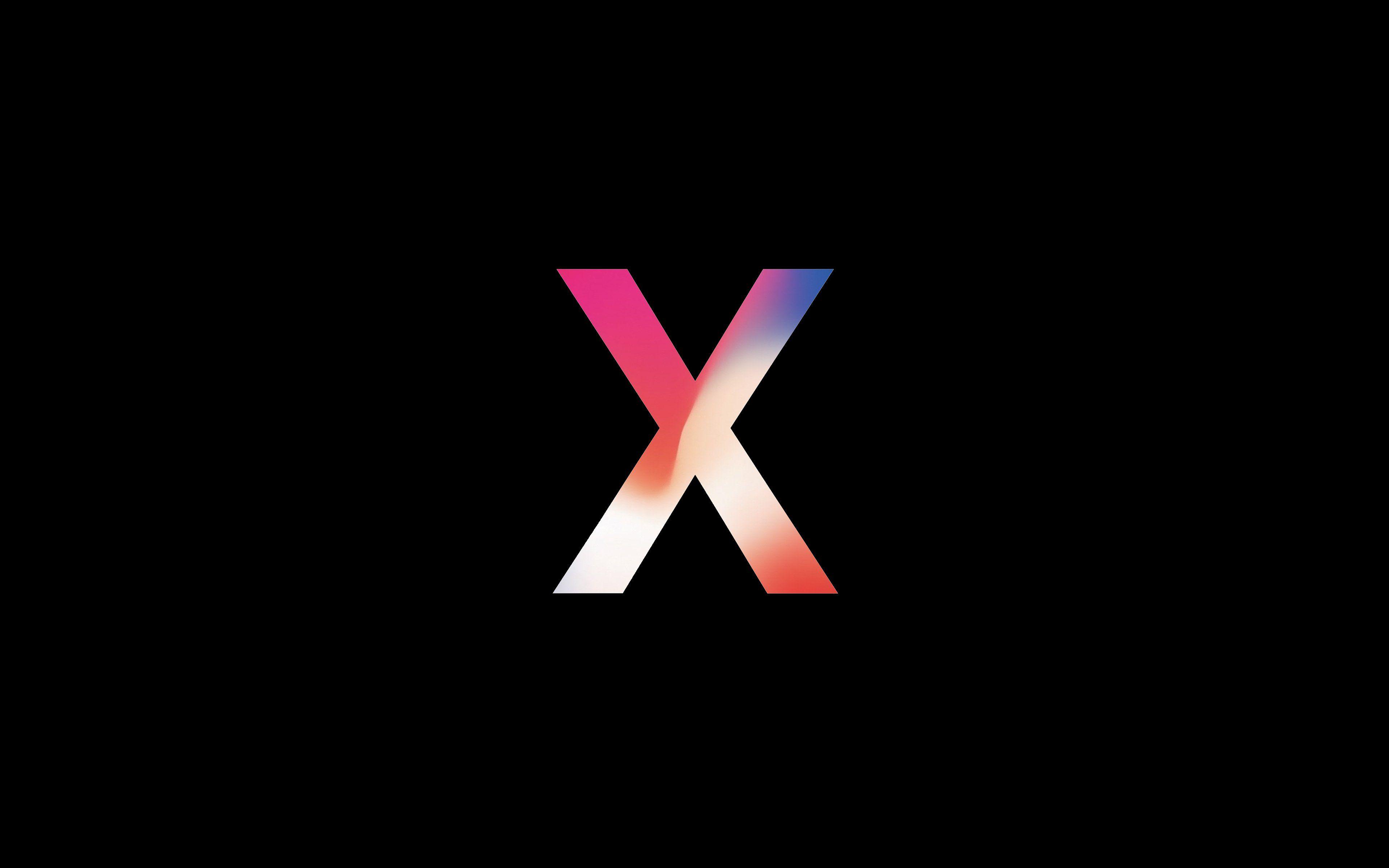 X. Логотип с буквой х. Логотип на черном фоне. Буква х на черном фоне. Икс на черном фоне.