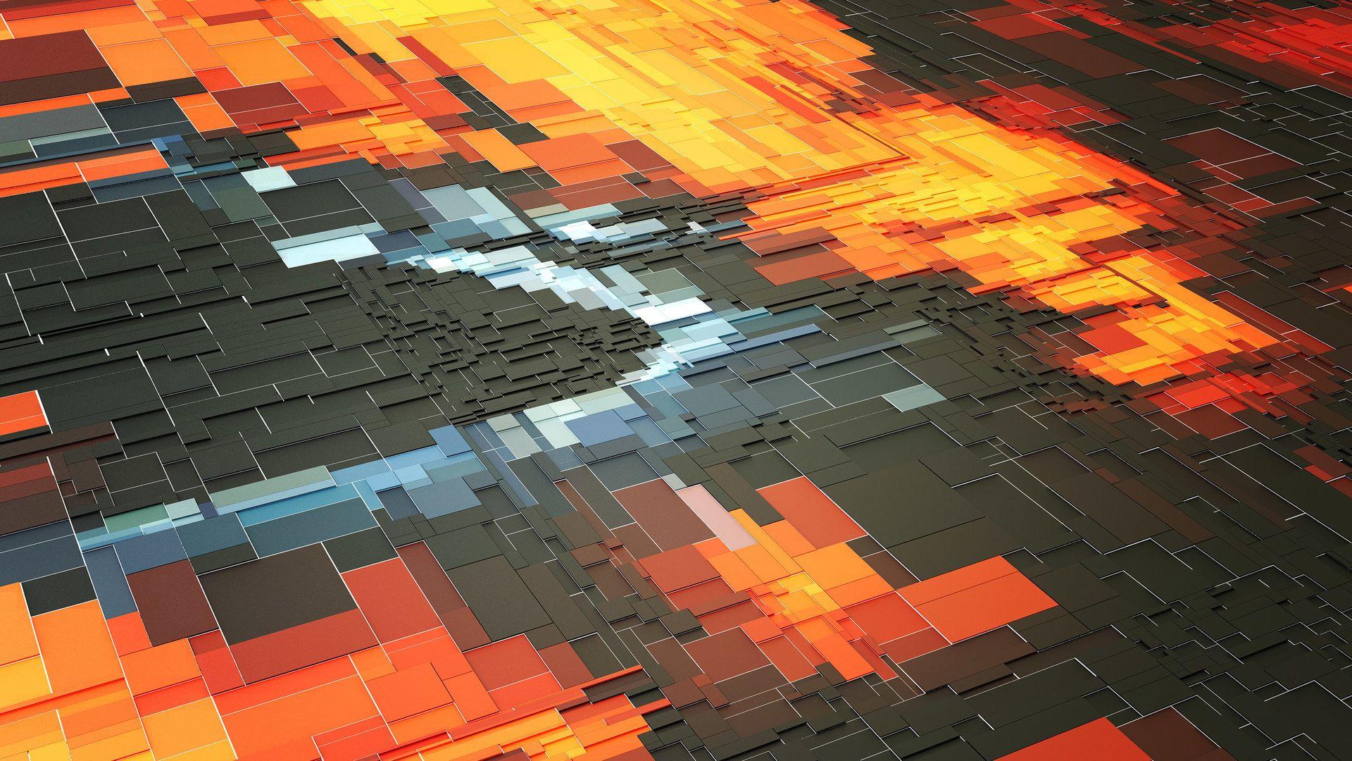 1920x1080 3D Digital Art Abstract Laptop Full HD 1080P HD 4k