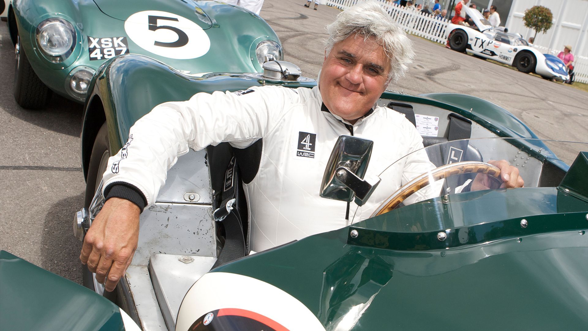 1920x1080 Jay Leno's best British sports cars (oh, and a tank)