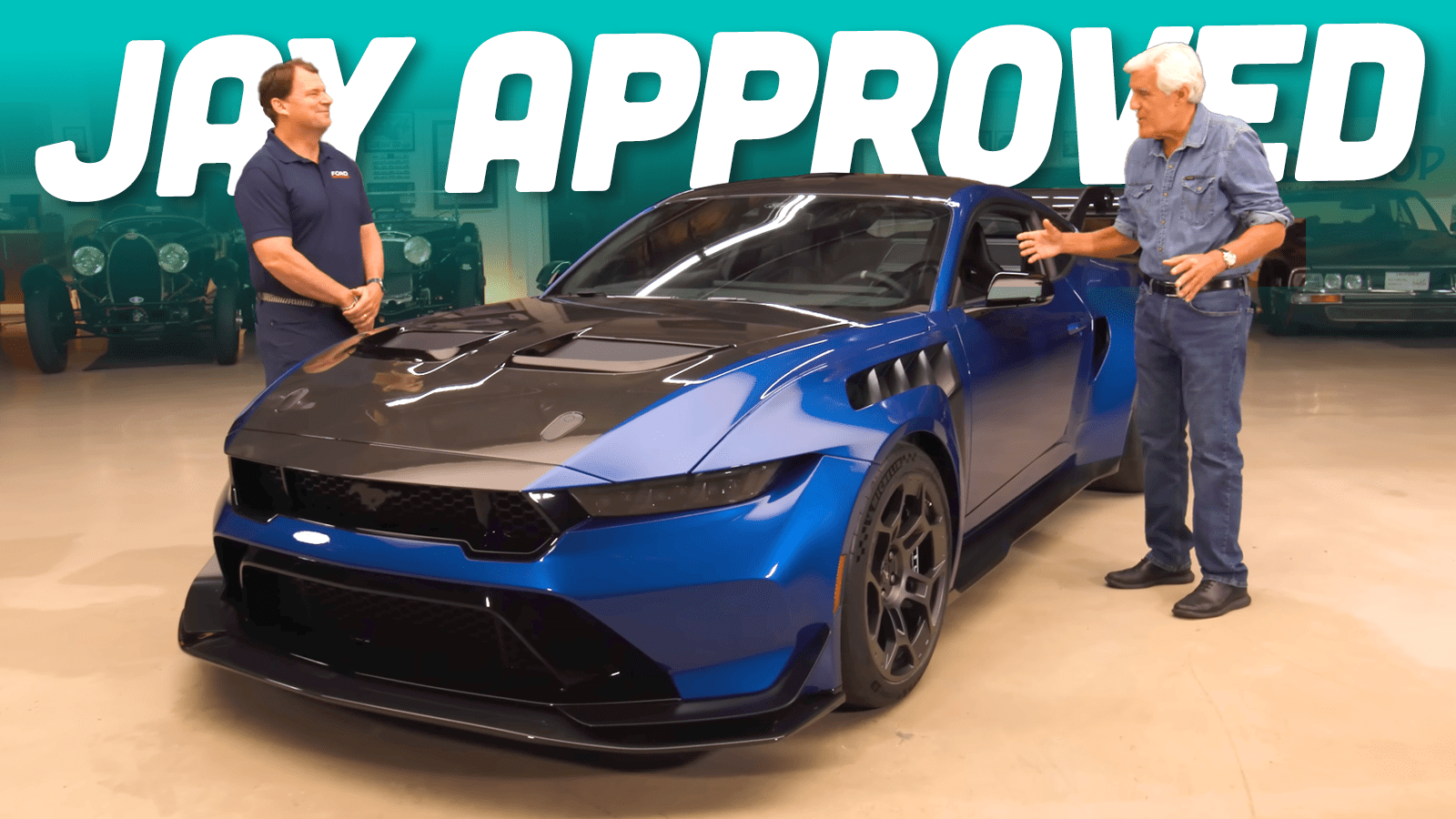 1600x900 This Is Way More Civilized Than I Thought It Would Be': Jay Leno Loves His New Mustang GTD