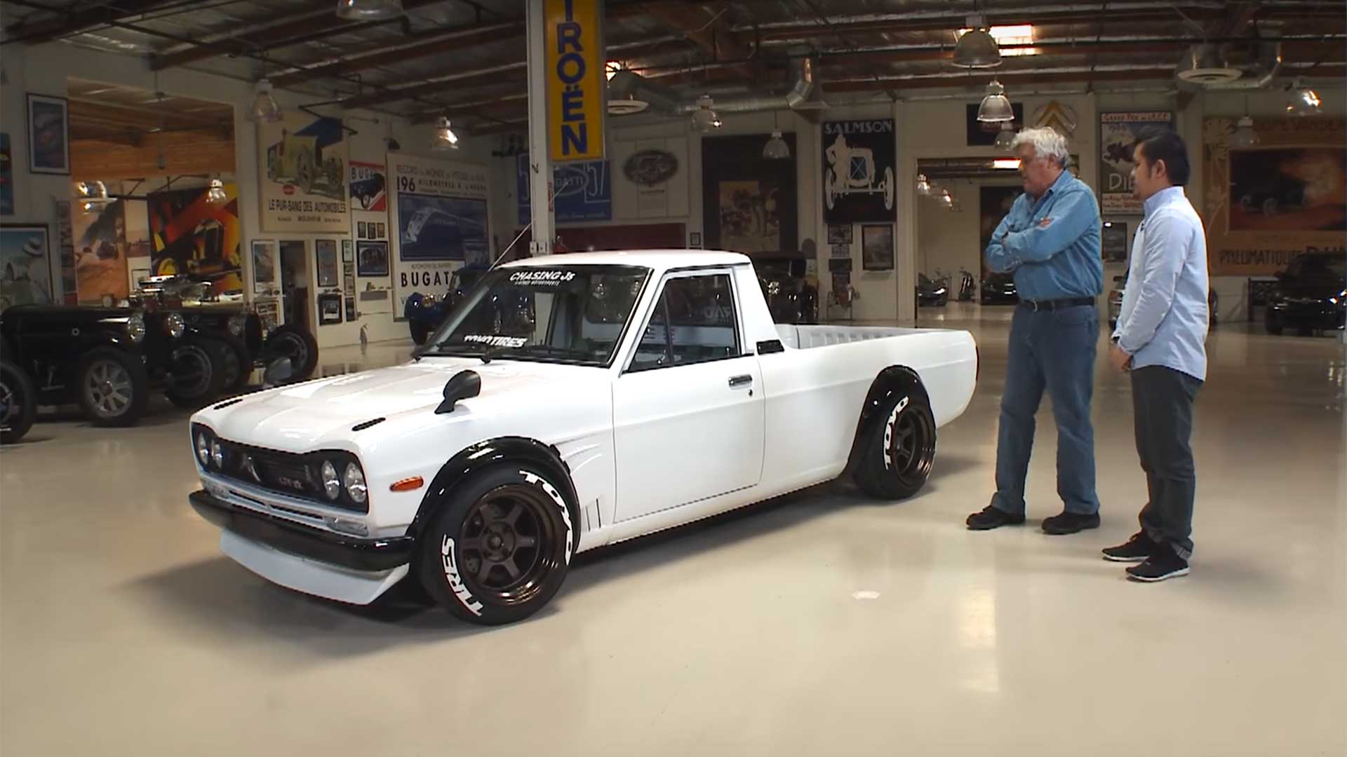 1920x1080 Jay Leno Thinks This Datsun 1200 Pickup Is Damn Near Flawless