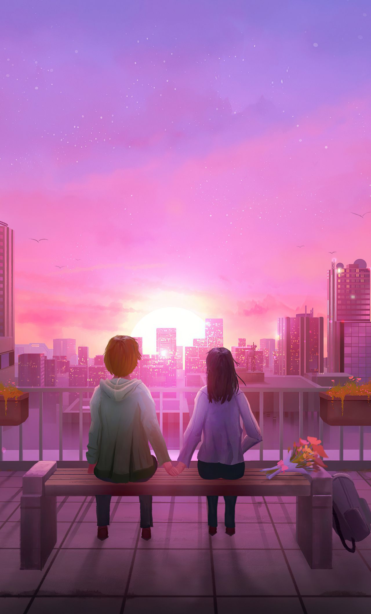 1280x2120 A Lofi Romance iPhone , HD 4k Wallpaper, Image, Background, Photos and Picture