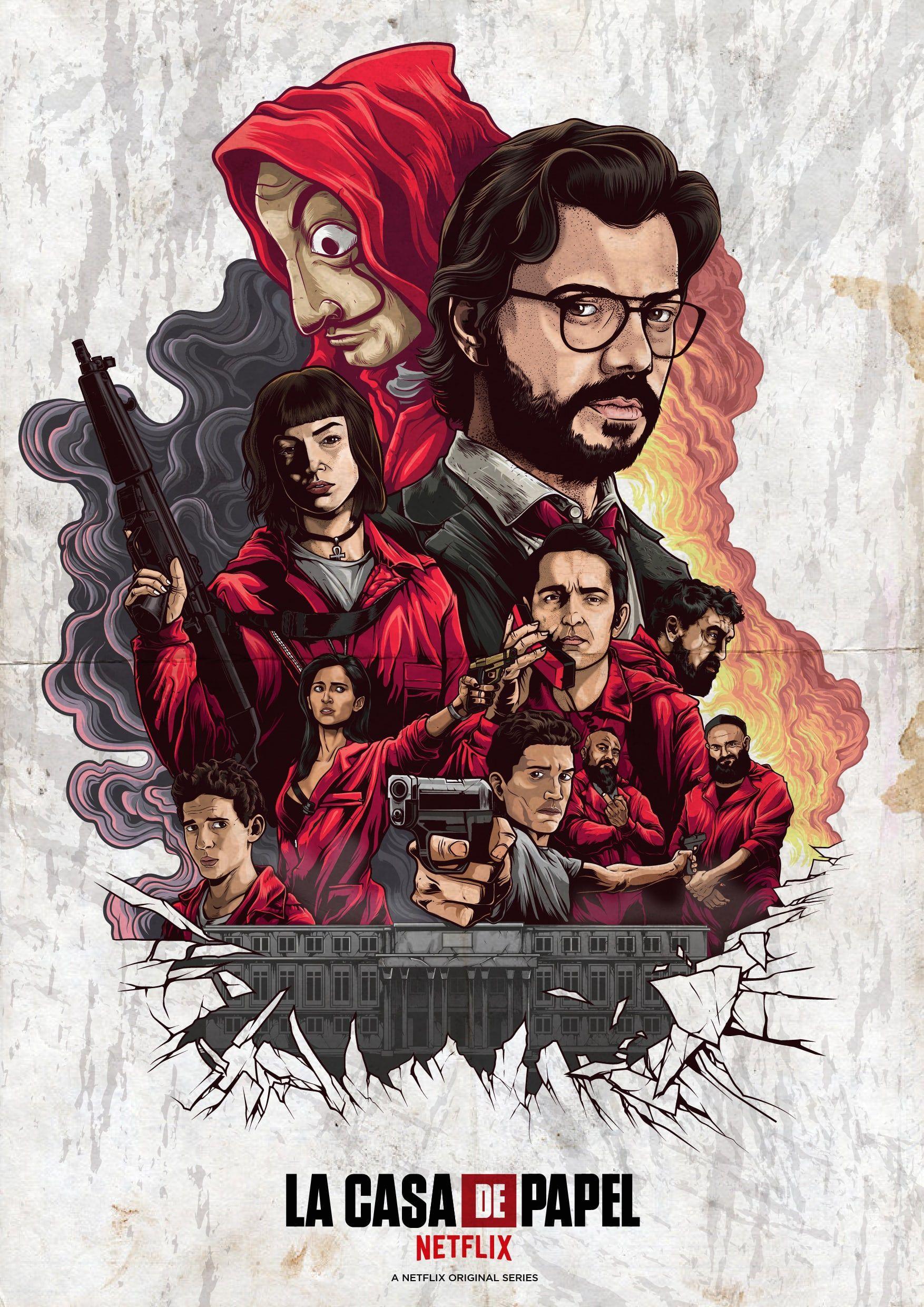 1754x2480 La Casa De Papel Poster Free HD Wallpaper