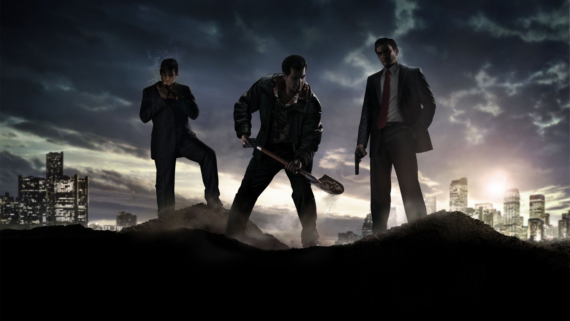 1920x1080 Mafia II HD Wallpaper: Dark Deeds at Duskx1080