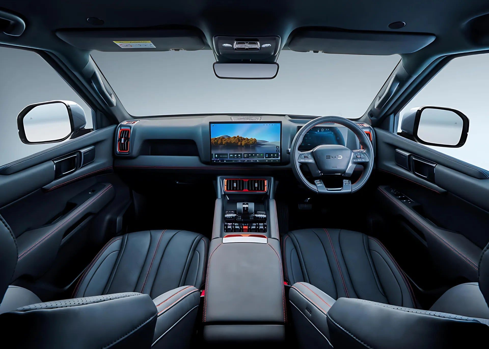 1920x1371 BYD Shark Interior: A Deep Dive Into The Tech Forward, SUV Like Cabin