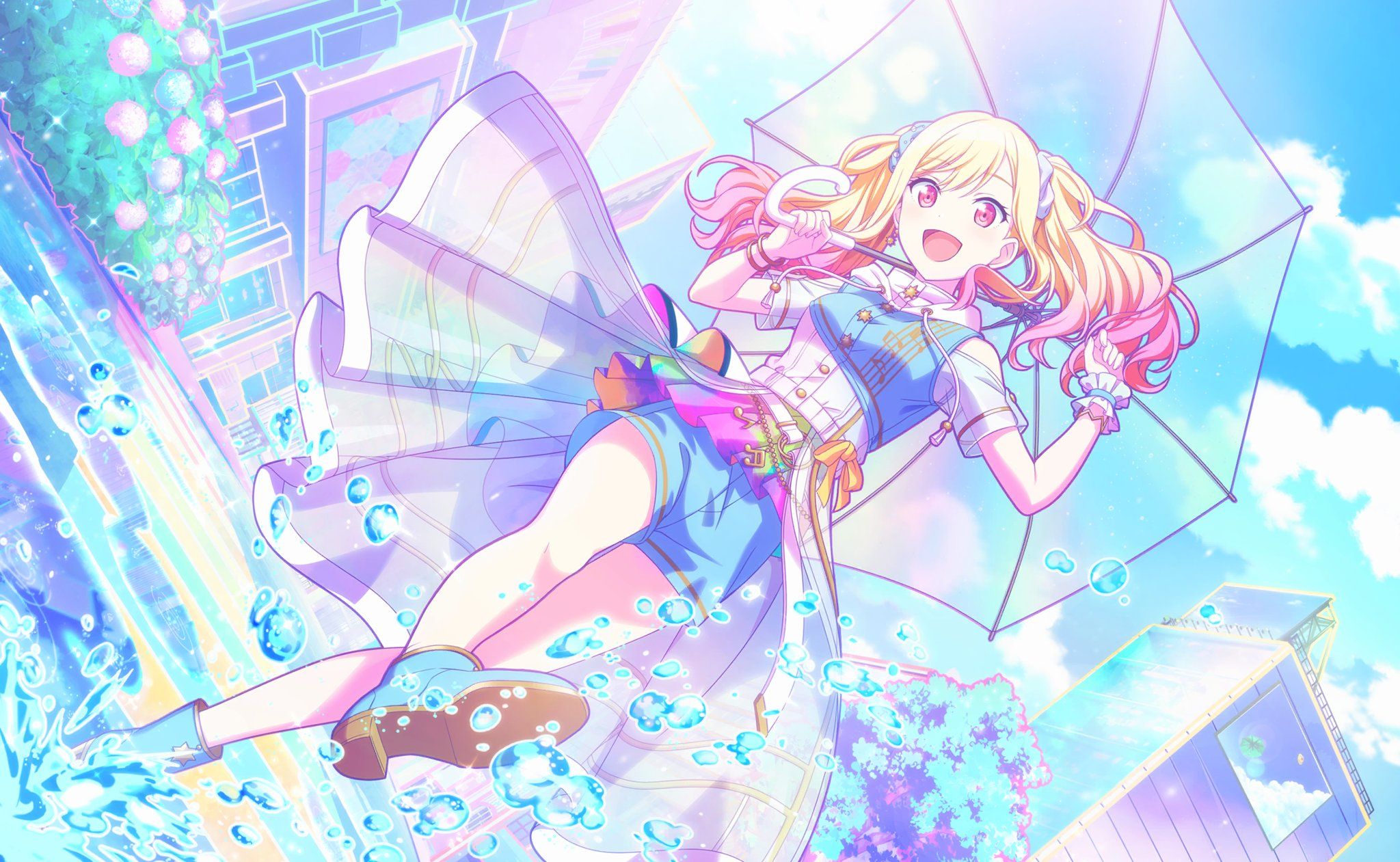 2048x1261 Tenma Saki Sekai Colorful Stage! feat. Hatsune Miku by SEGA Anime Image Board