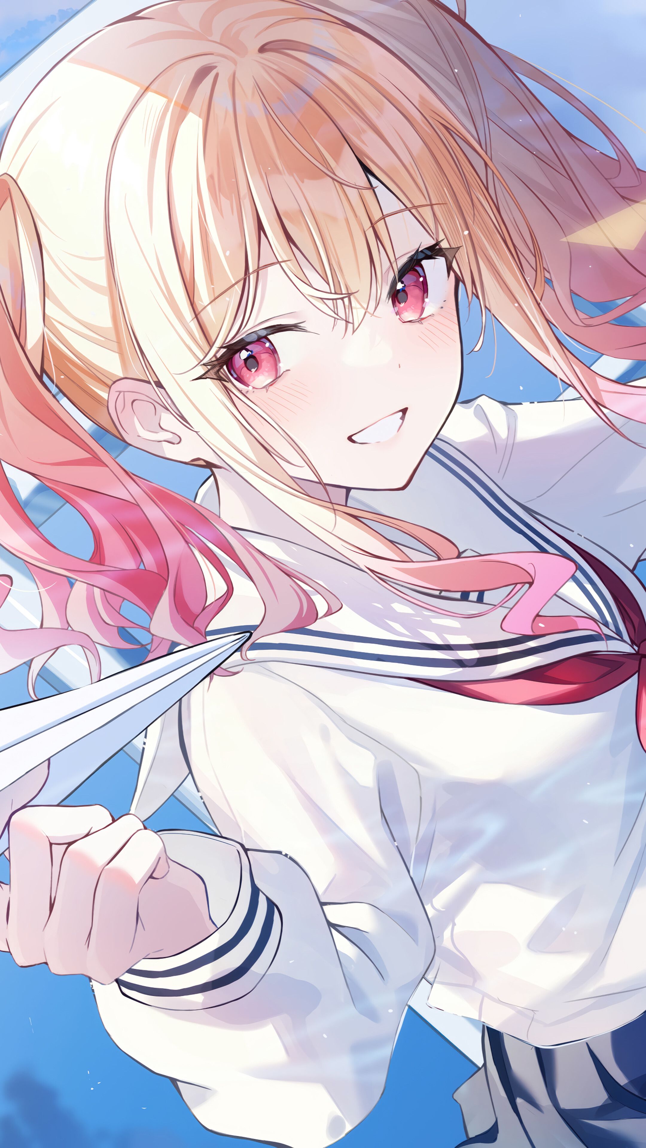 2160x3840 Anime Girl Tenma Saki Project Sekai 4K Wallpaper iPhone HD Phone b