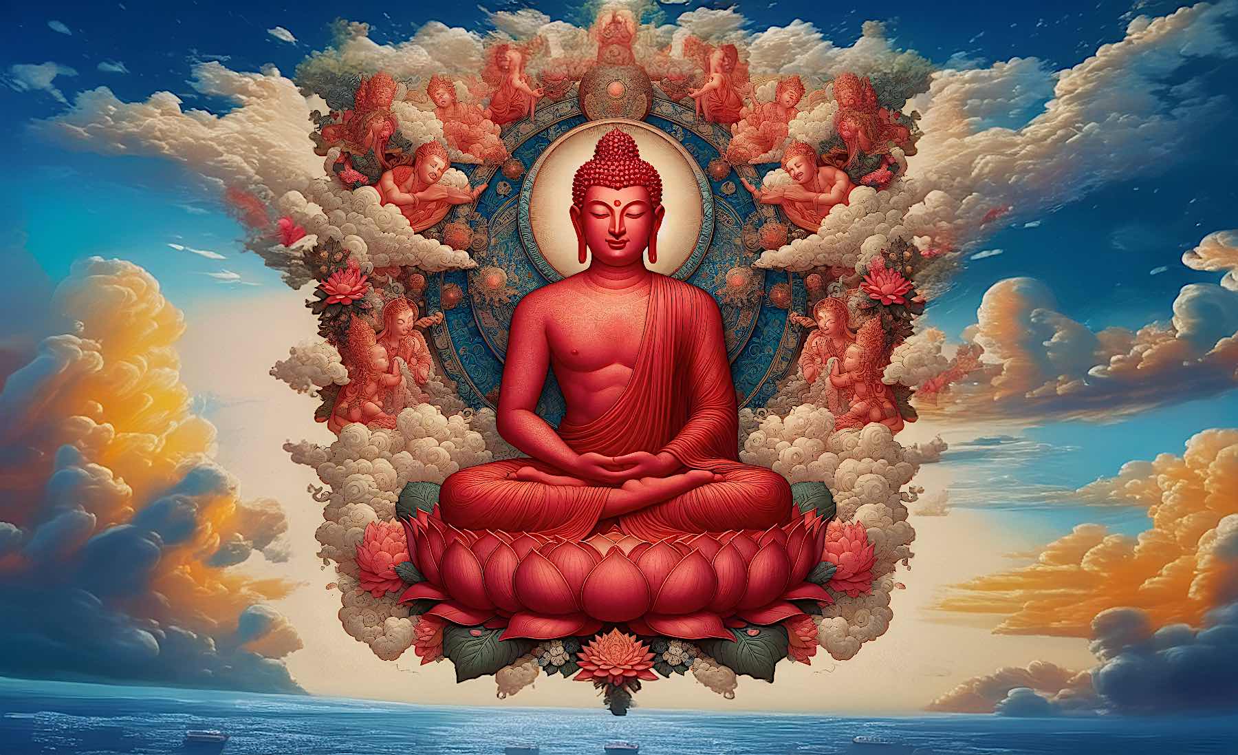 1800x1097 Amitabha Buddha Gallery Weekly: Buddhist Practices, Mindfulness, Meditation