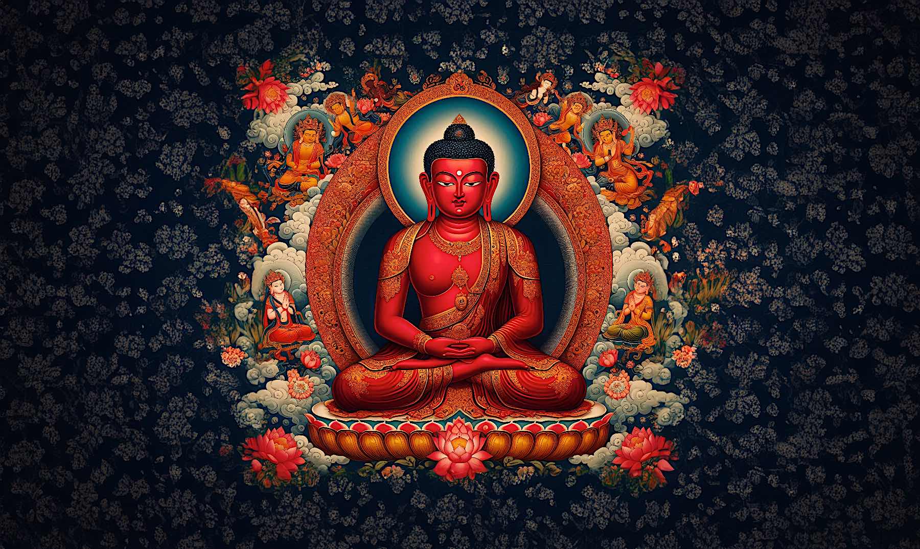 1800x1074 Amitabha Buddha Gallery Weekly: Buddhist Practices, Mindfulness, Meditation