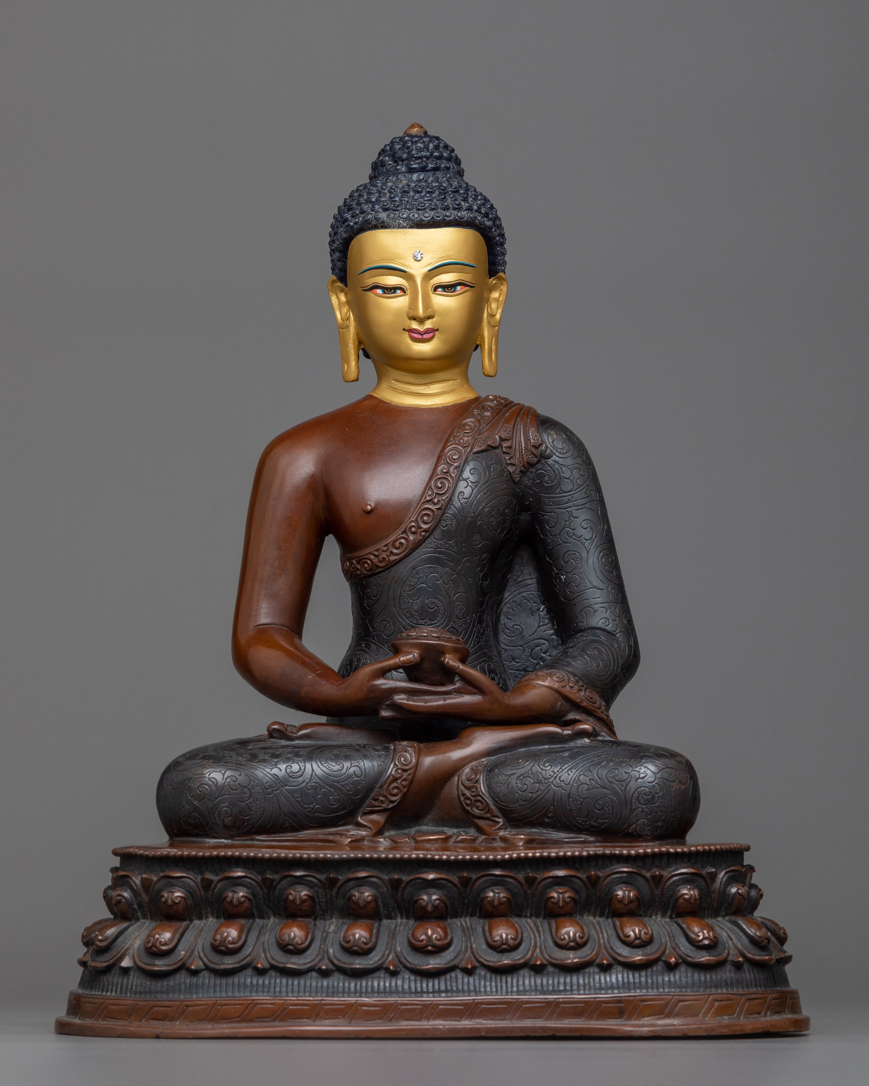 2892x3616 11.4 Inches Amitabha Buddha Statue. Infinite Light Buddha in Sanskrit