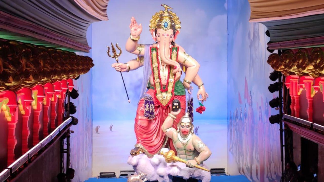 1280x720 Ganesh Chaturthi 2025: Iconic Mumbaicha Raja idol unveiled, watch here