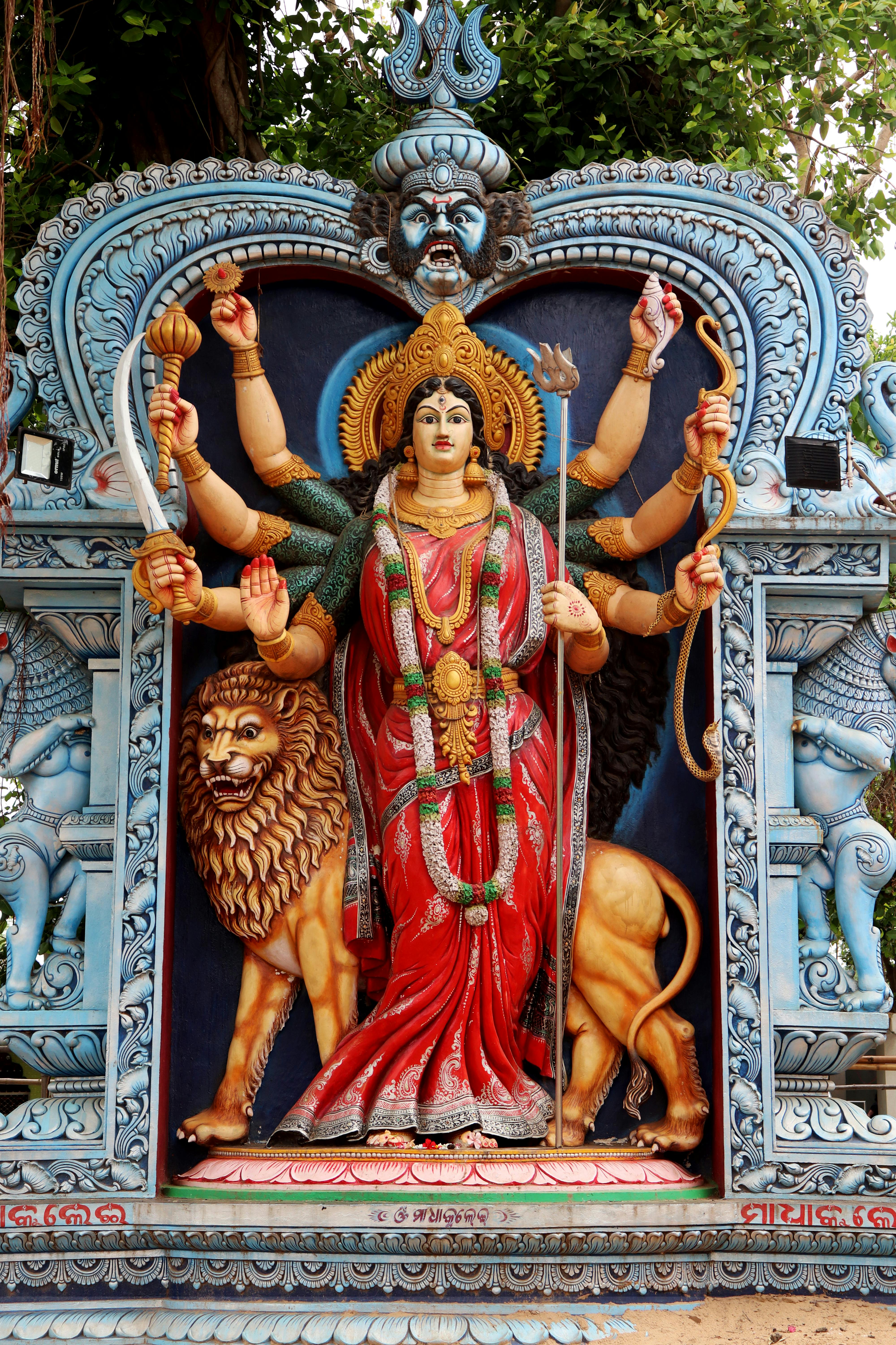 4000x6000 Photo of Durga Statue · Free