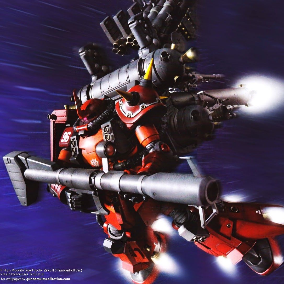 1086x1086 Gundam Thunderbolt Series Tall and Wide Wallpaper and Poster Image