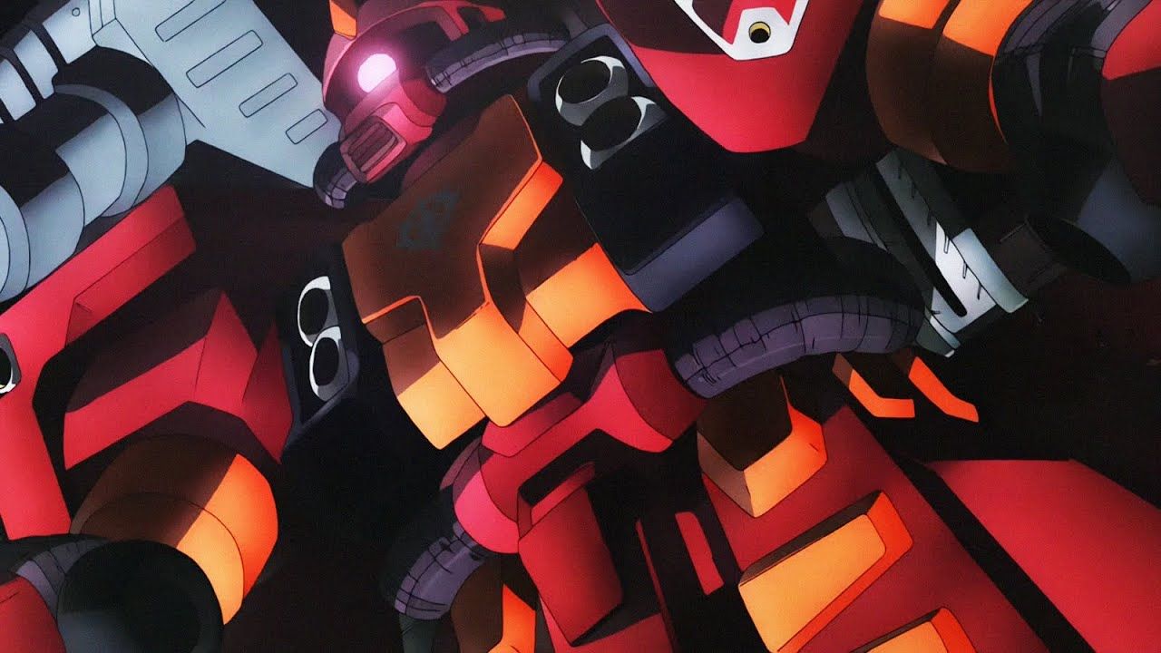 1280x720 Psycho Zaku first launch phonk edit - (Gundam Thunderbolt)