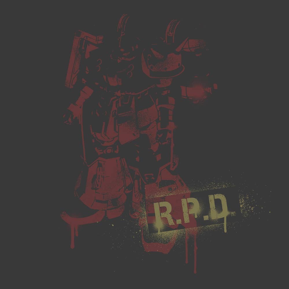 1000x1000 Gundam Thunderbolt: Psycho Zaku T Shirt SUMI M