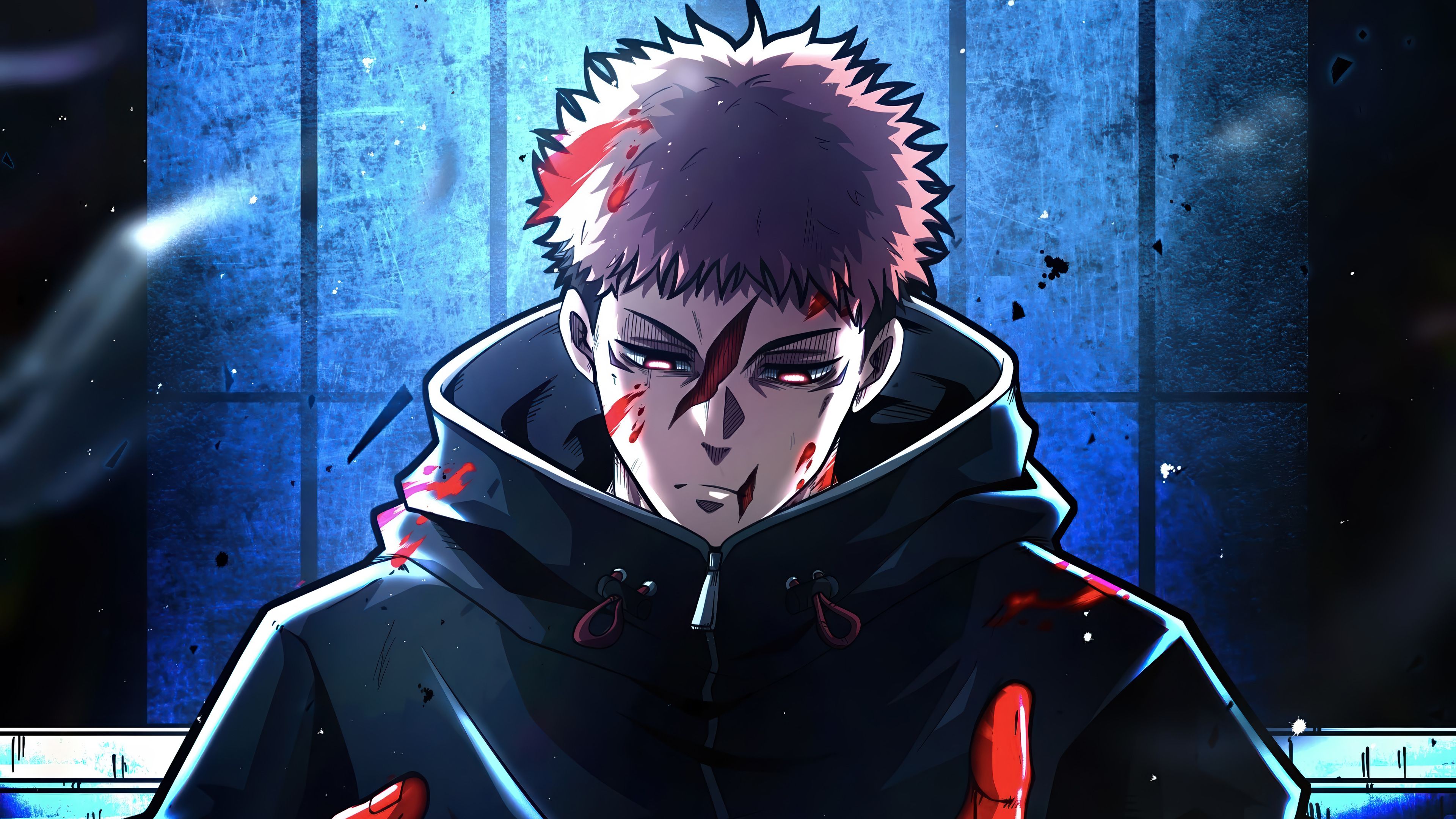 3840x2160 Yuji Itadori HD 4K Wallpaper PC & Phone
