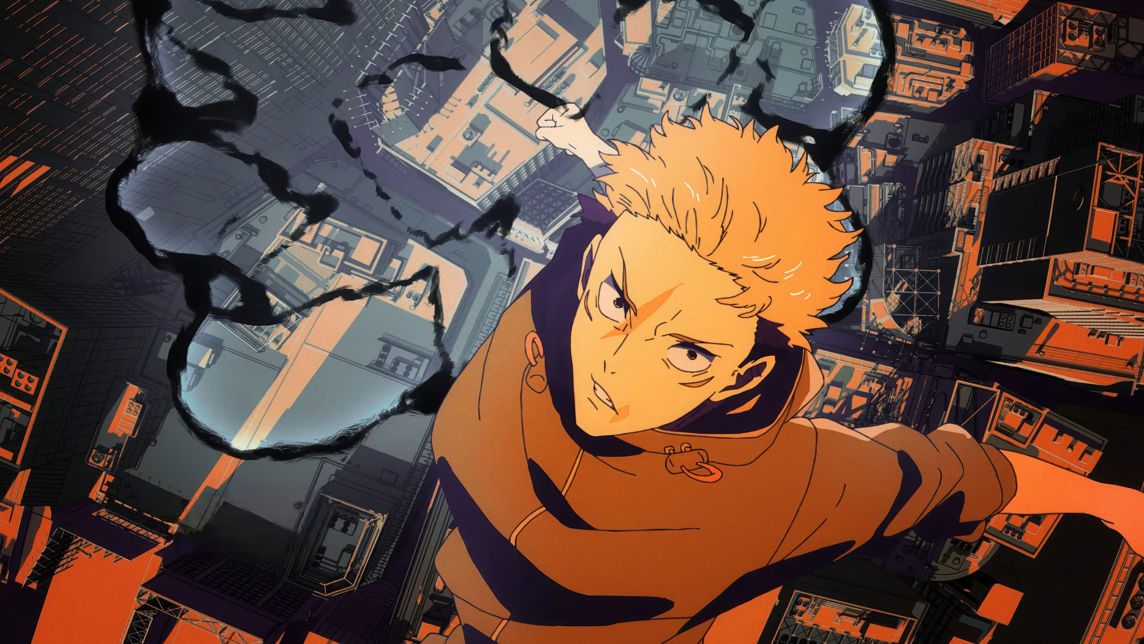 3840x2160 Yuji Itadori JJK S03 Culling Game 4K Wallpaper HD PC