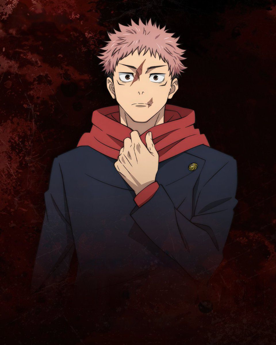 960x1200 JUJUTSU KAISEN 4K Textless Poster with YUJI Itadori!
