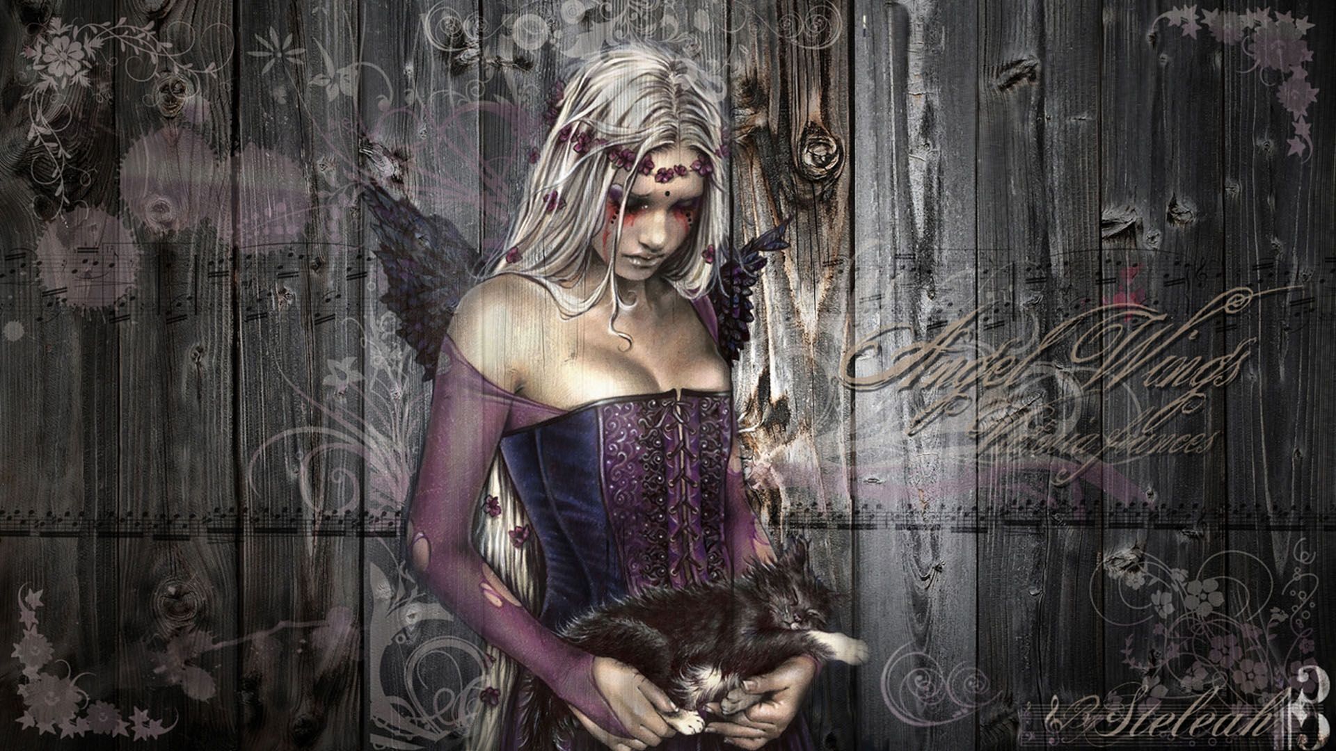 1920x1080 victoria, Frances, Gothic, Vampire, Women, Art, Mood, Sad, Sorrow Wallpaper HD / Desktop and Mobile Background
