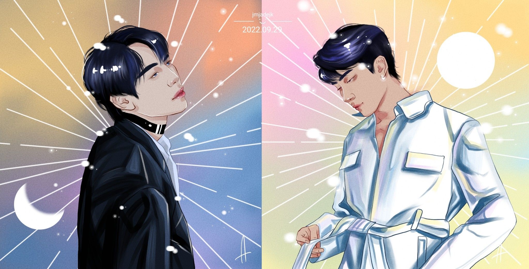 2048x1041 My New FanArt FirstKhao
