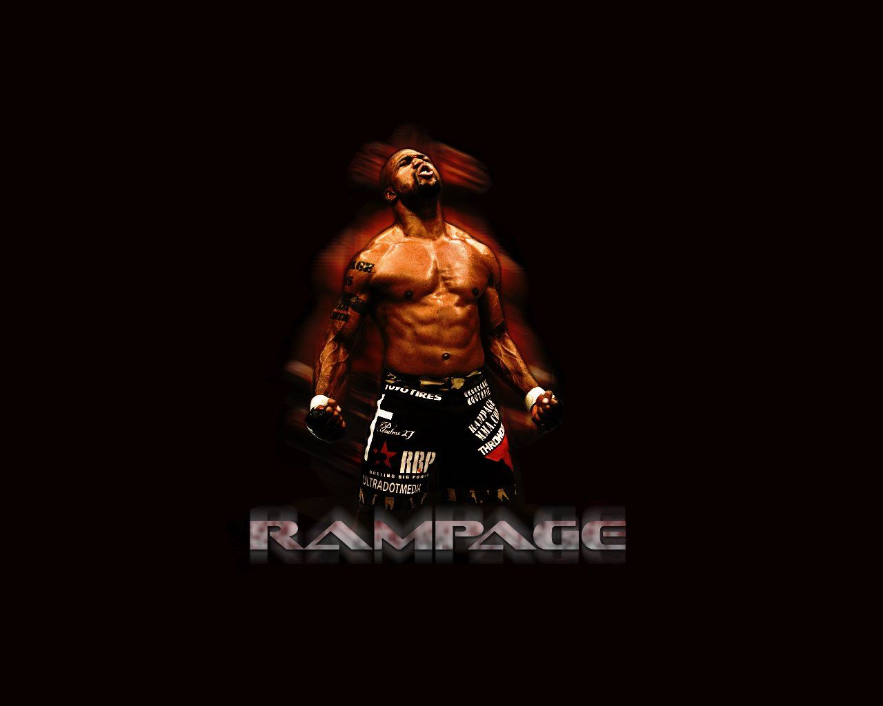 1280x1024 Quinton Rampage Jackson Theme Bloodyard's Ko Fi Shop