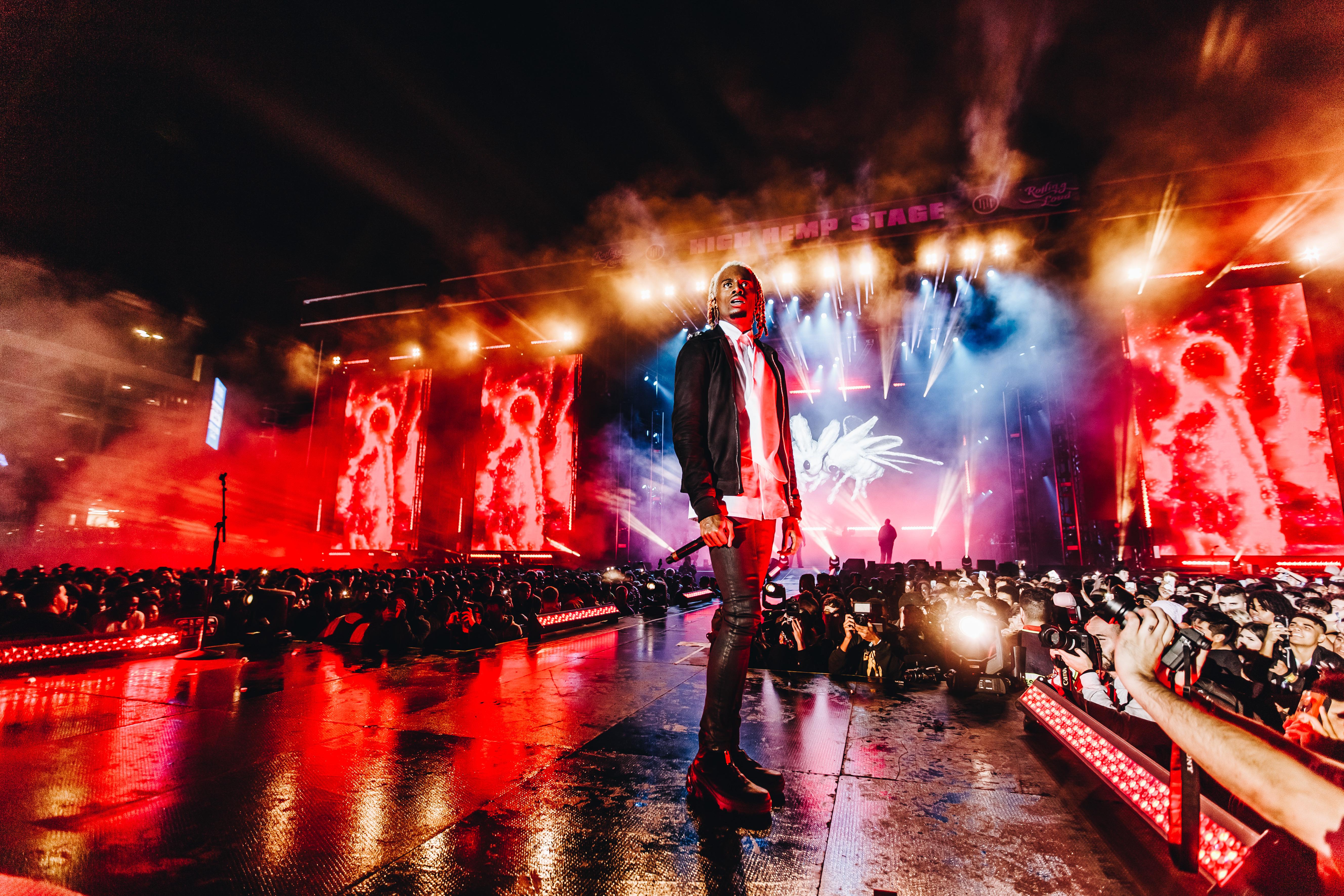 5311x3541 A photograph i took of PlayBoi Carti at Rolling Loud LA
