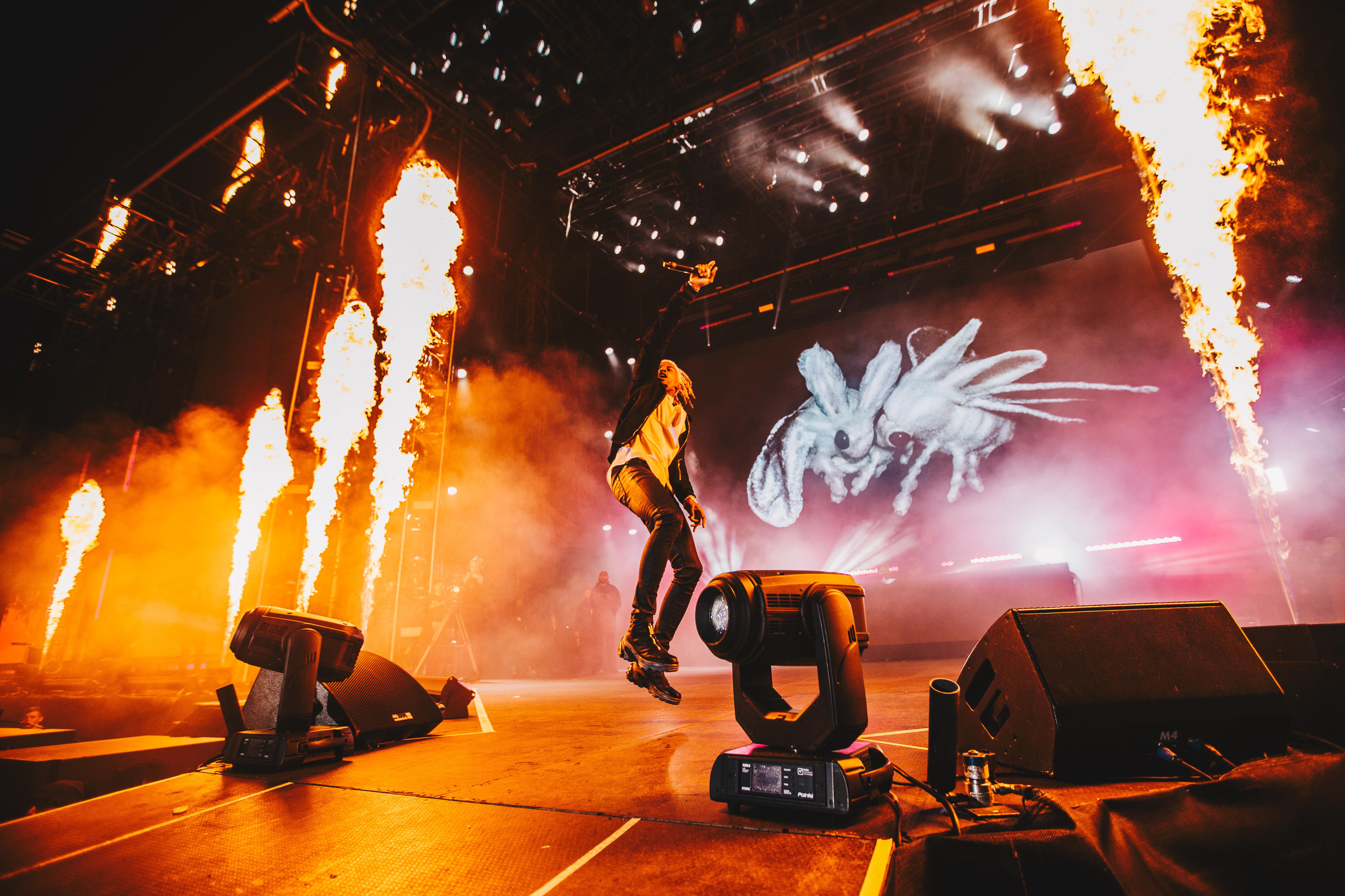 5472x3648 Playboi Carti at the last Rolling Loud of the decade photographed
