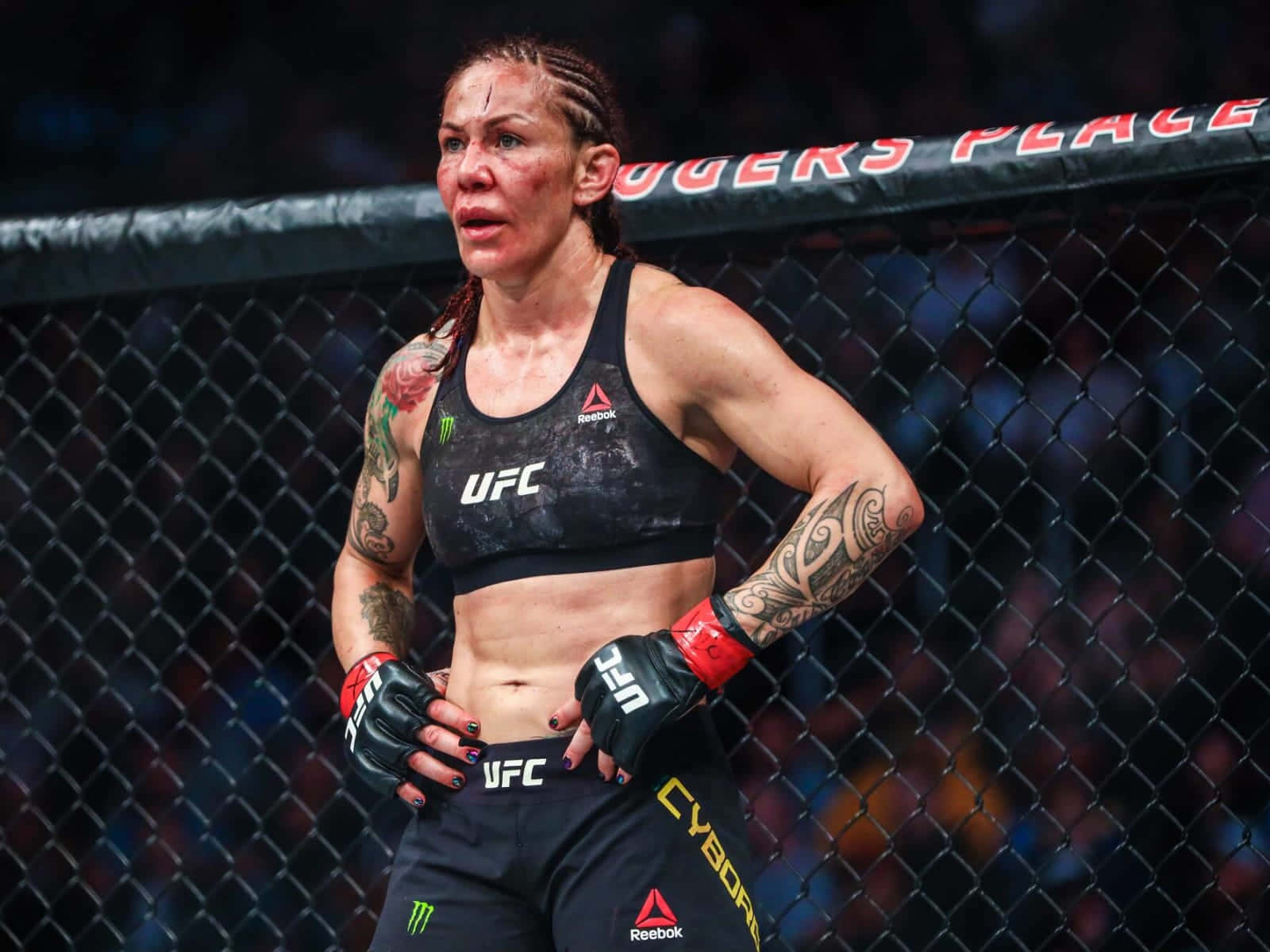 1600x1200 Download American MMA Fighter Cris Cyborg UFC 240 Wallpaper