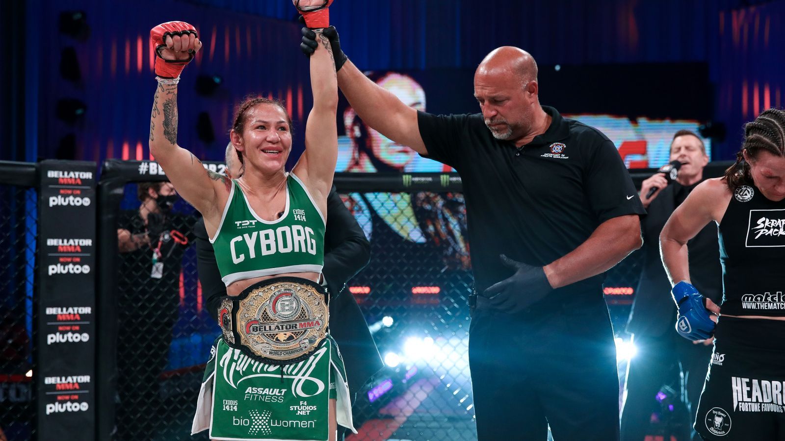 1600x900 Cris Cyborg will defend her featherweight title fight against Sinead Kavanagh