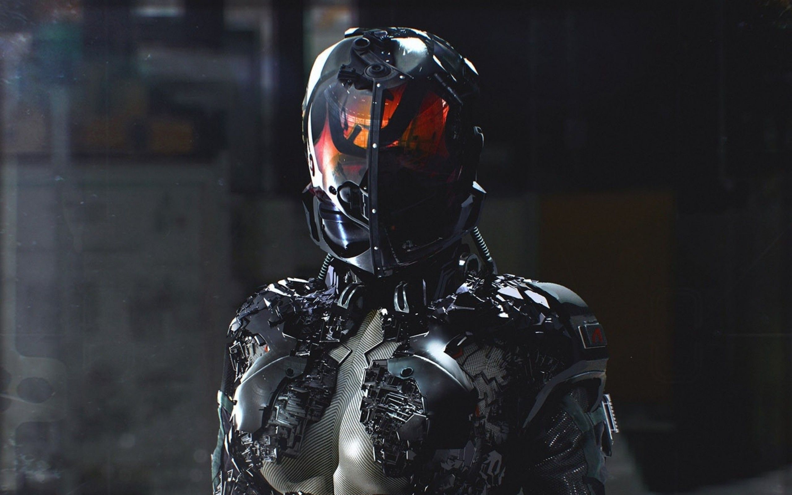 2560x1600 Cyborg Wallpaper