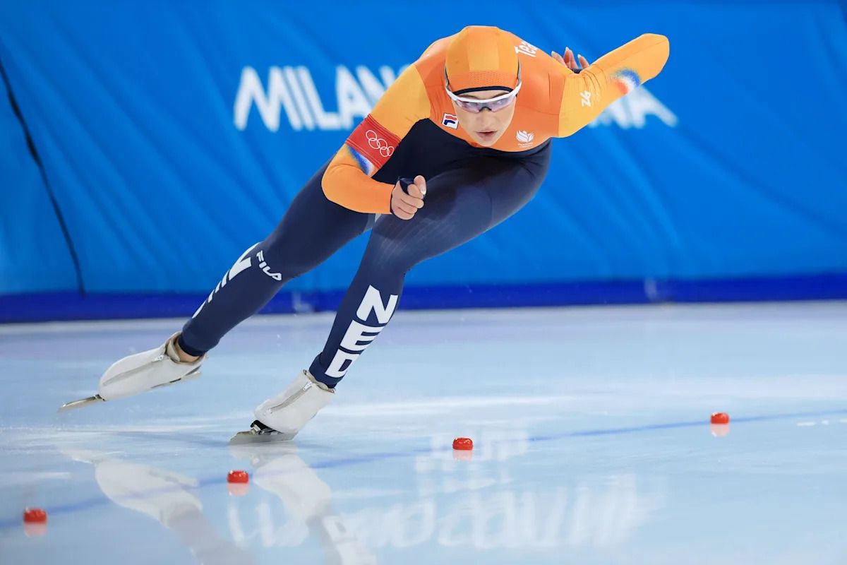1200x800 Dutch speed skaters Femke Kok, Jutta Leerdam win Olympic gold and silver in 500m