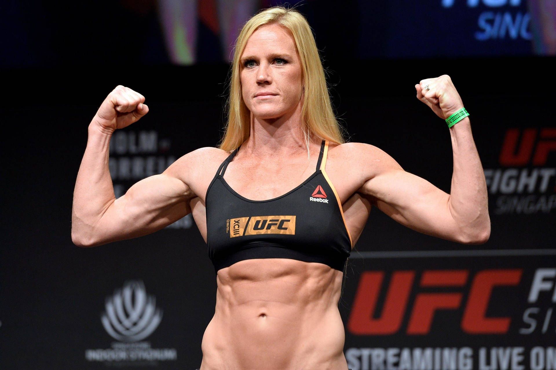1920x1280 Download Holly Holm Abs And Biceps Wallpaper