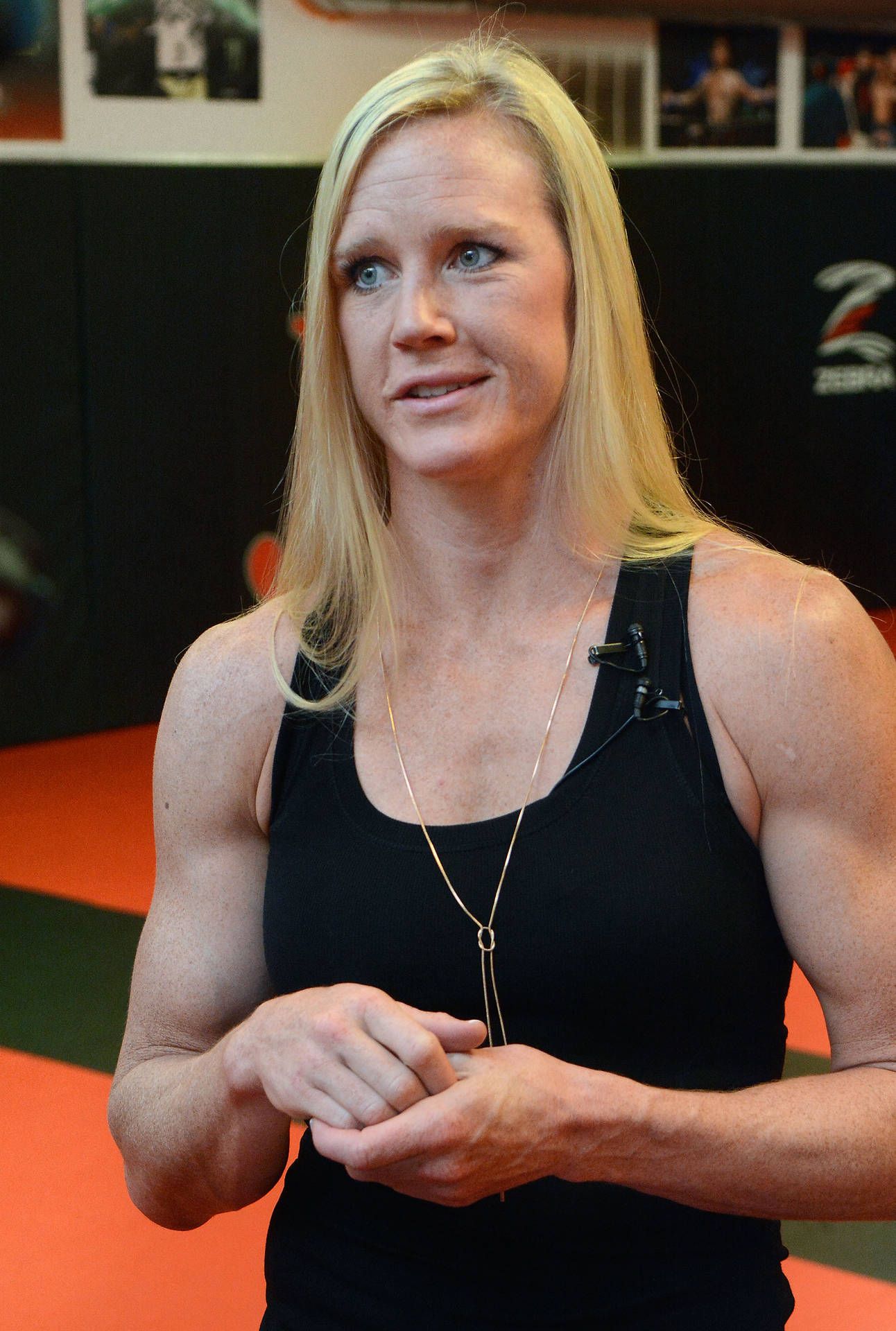 1292x1920 Download Holly Holm Blonde Hair Wallpaper