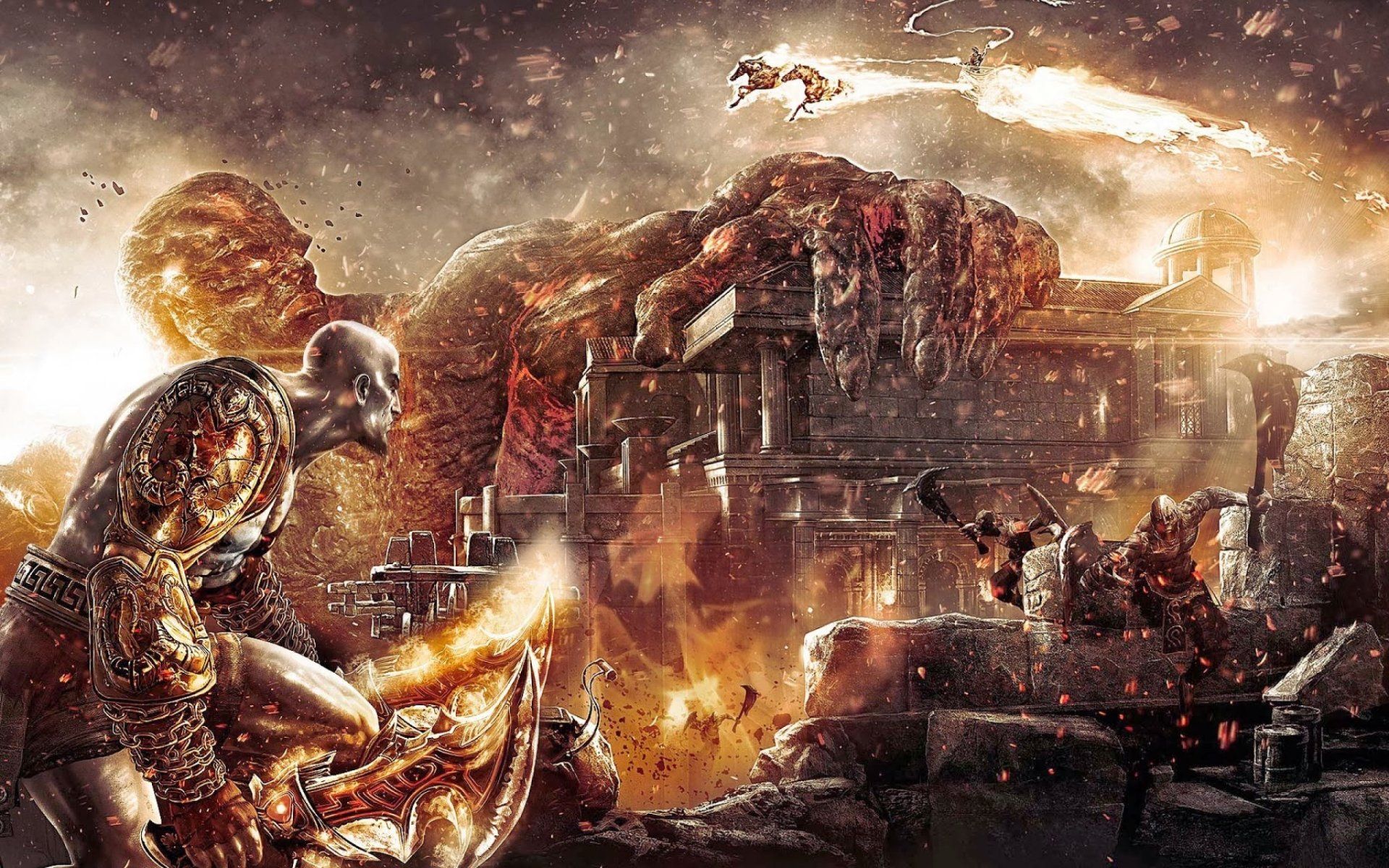 1920x1200 Kratos in Battle of War III HD Wallpaperx1280