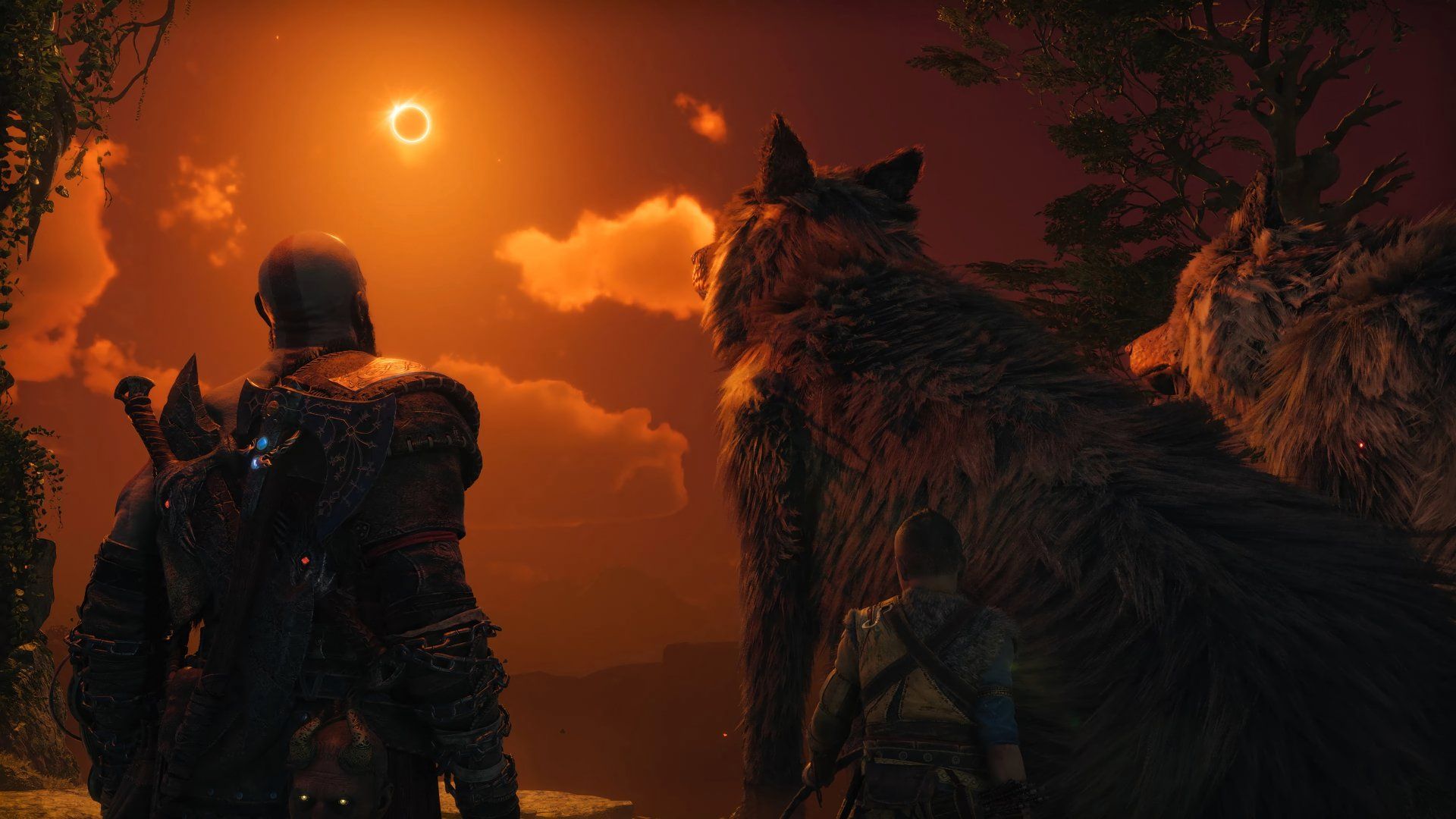 1920x1080 God of War: Ragnarök HD Wallpaper Sunset Adventurex2160